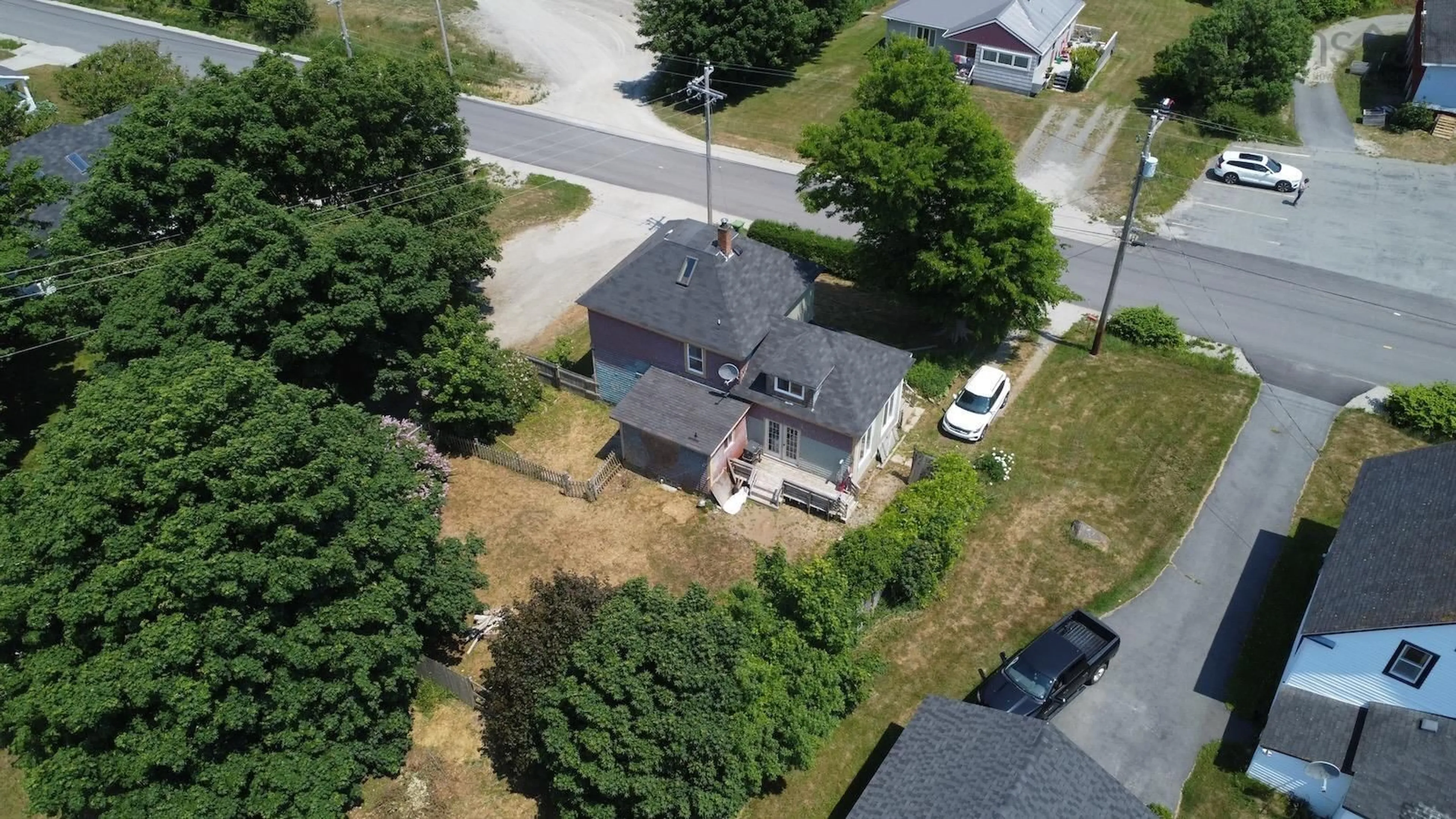 Frontside or backside of a home, the street view for 100 Peter Dugas Rd, Meteghan Nova Scotia B0W 2J0