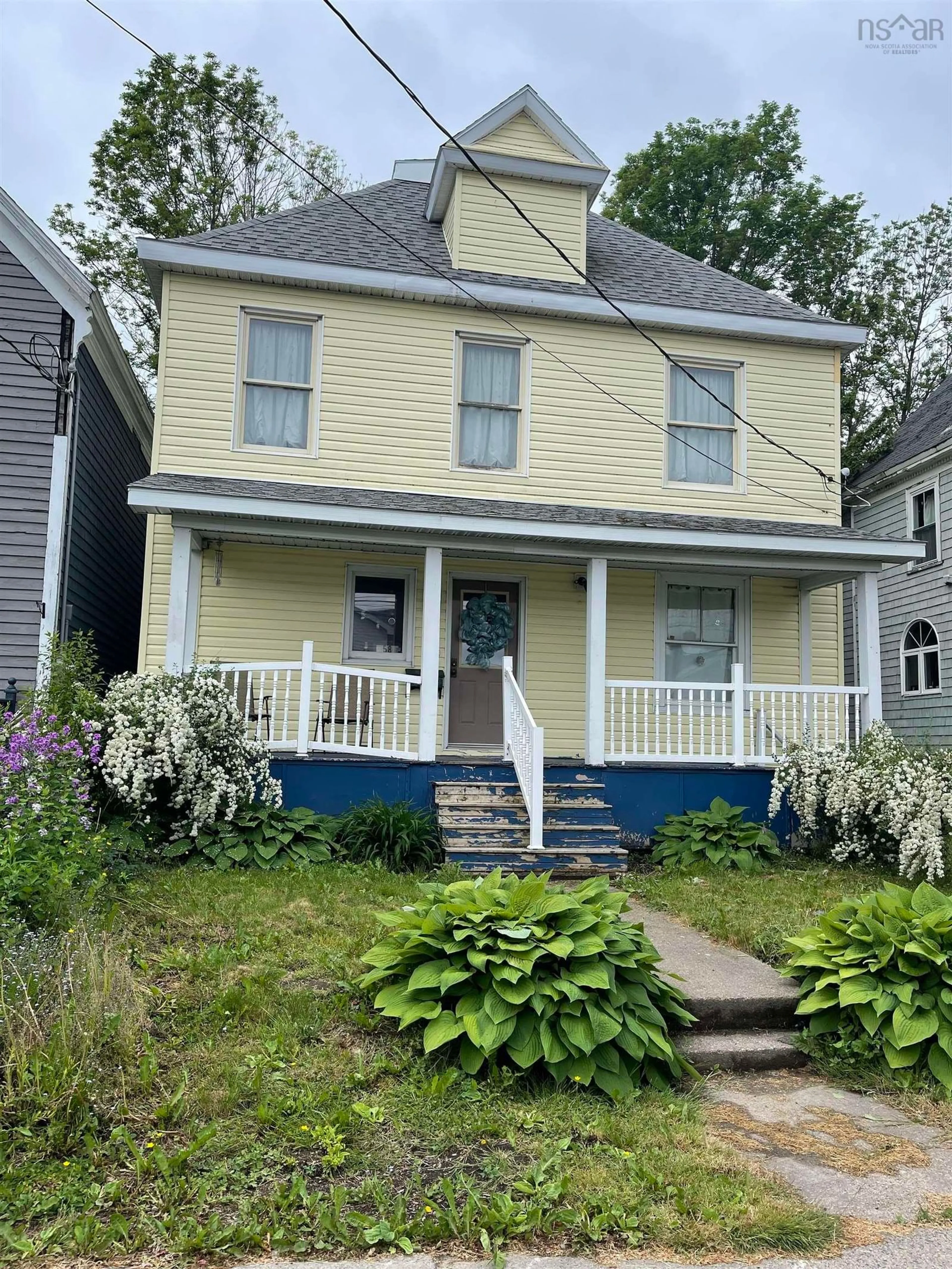 Frontside or backside of a home for 58 Alexandra St, Sydney Nova Scotia B1S 2E1