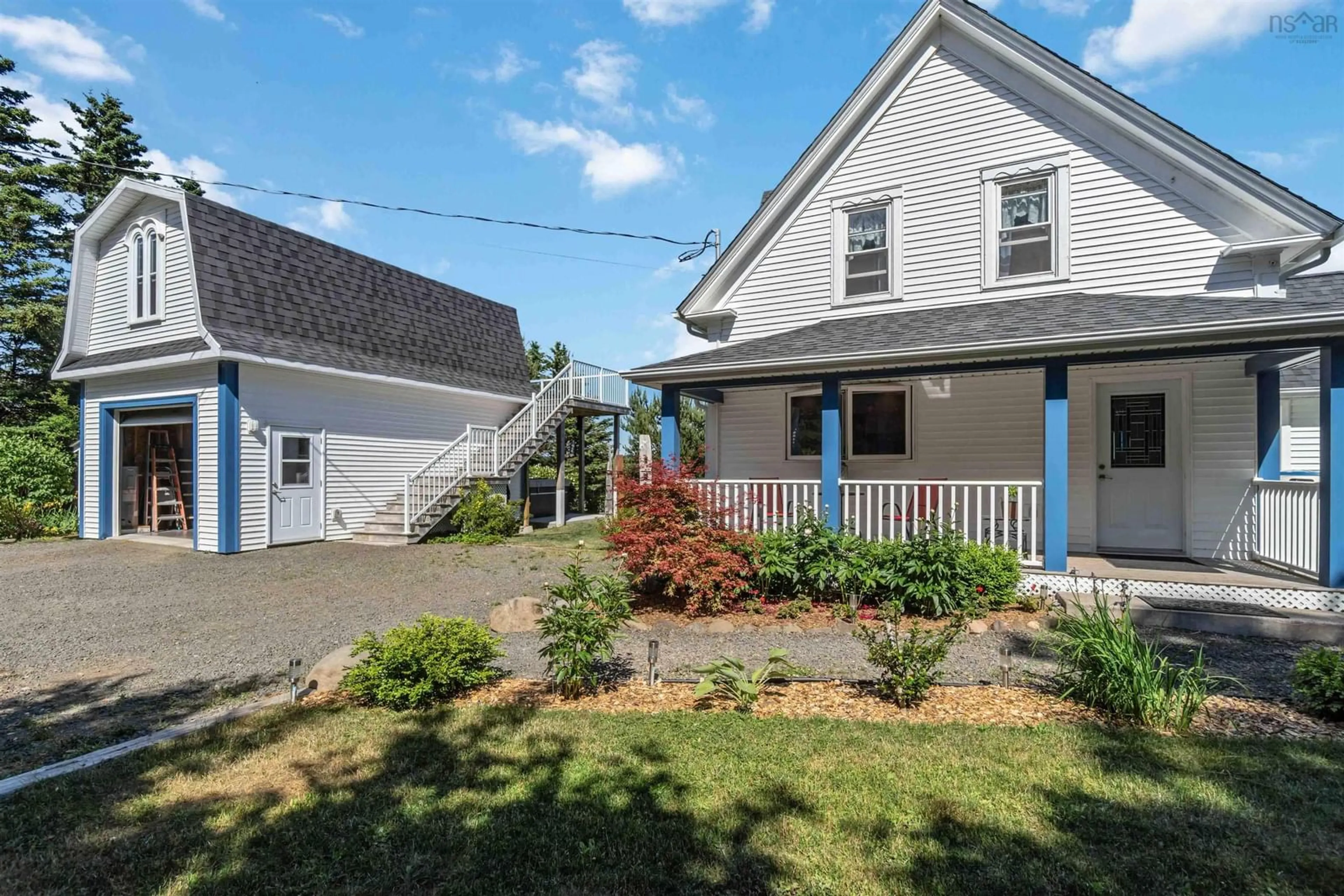 Frontside or backside of a home, cottage for 266 Church Hill Rd, Sandy Cove Nova Scotia B0V 1E0