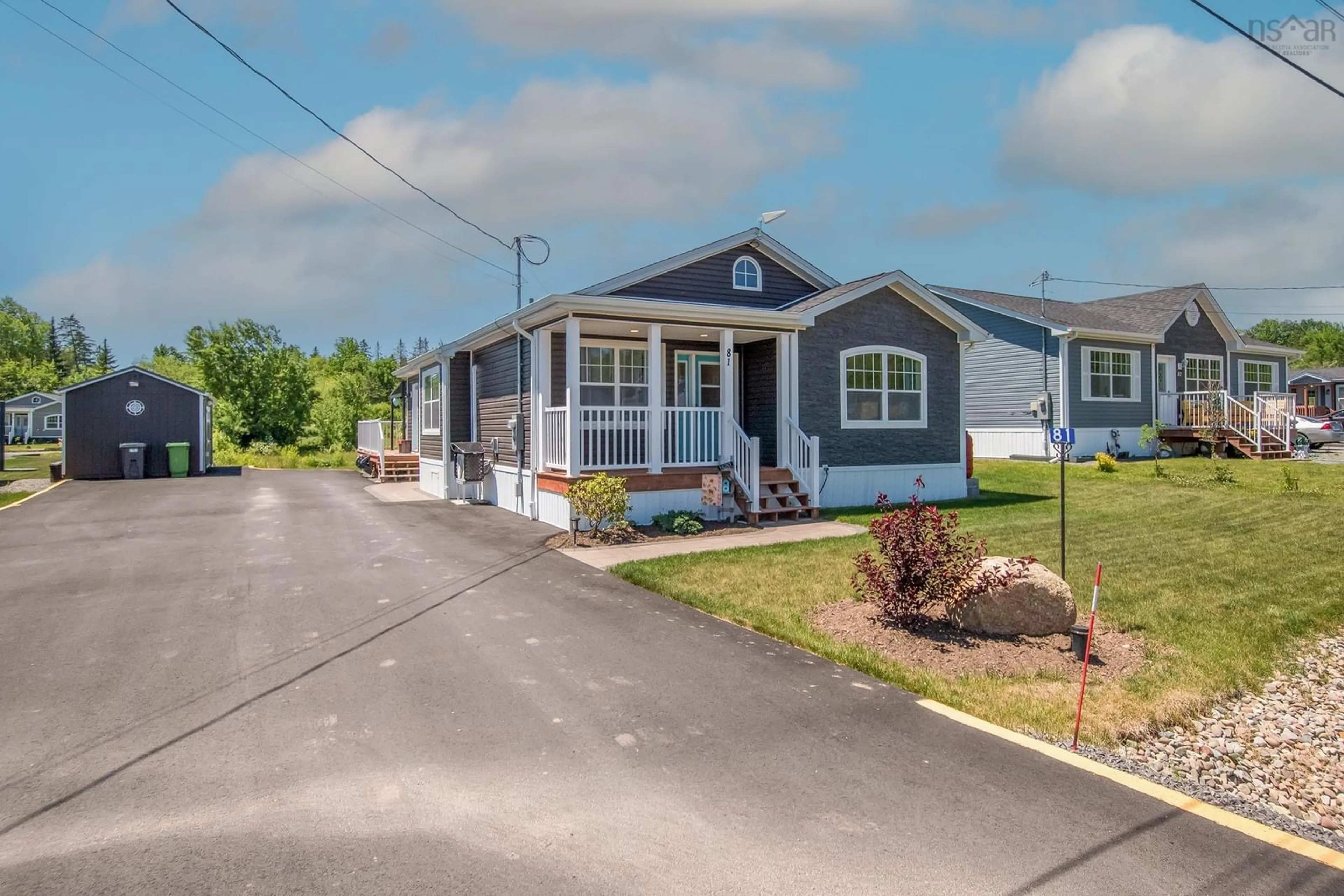 Frontside or backside of a home for 81 Alexander Dr, Three Mile Plains Nova Scotia B0N 2T0