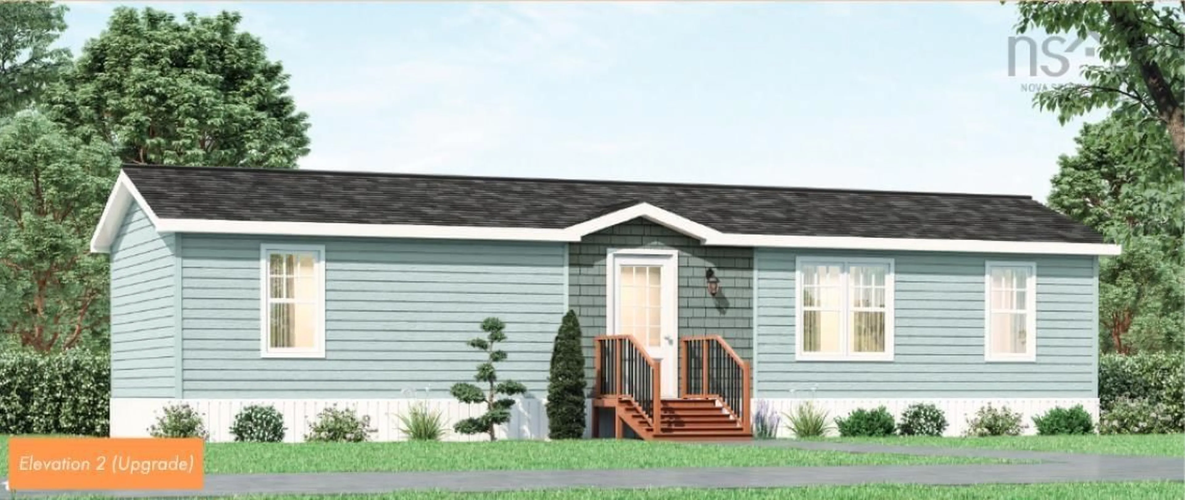 Home with vinyl exterior material for Lot A-6 Narrows Rd, Lake Egmont Nova Scotia B0N 1Y0