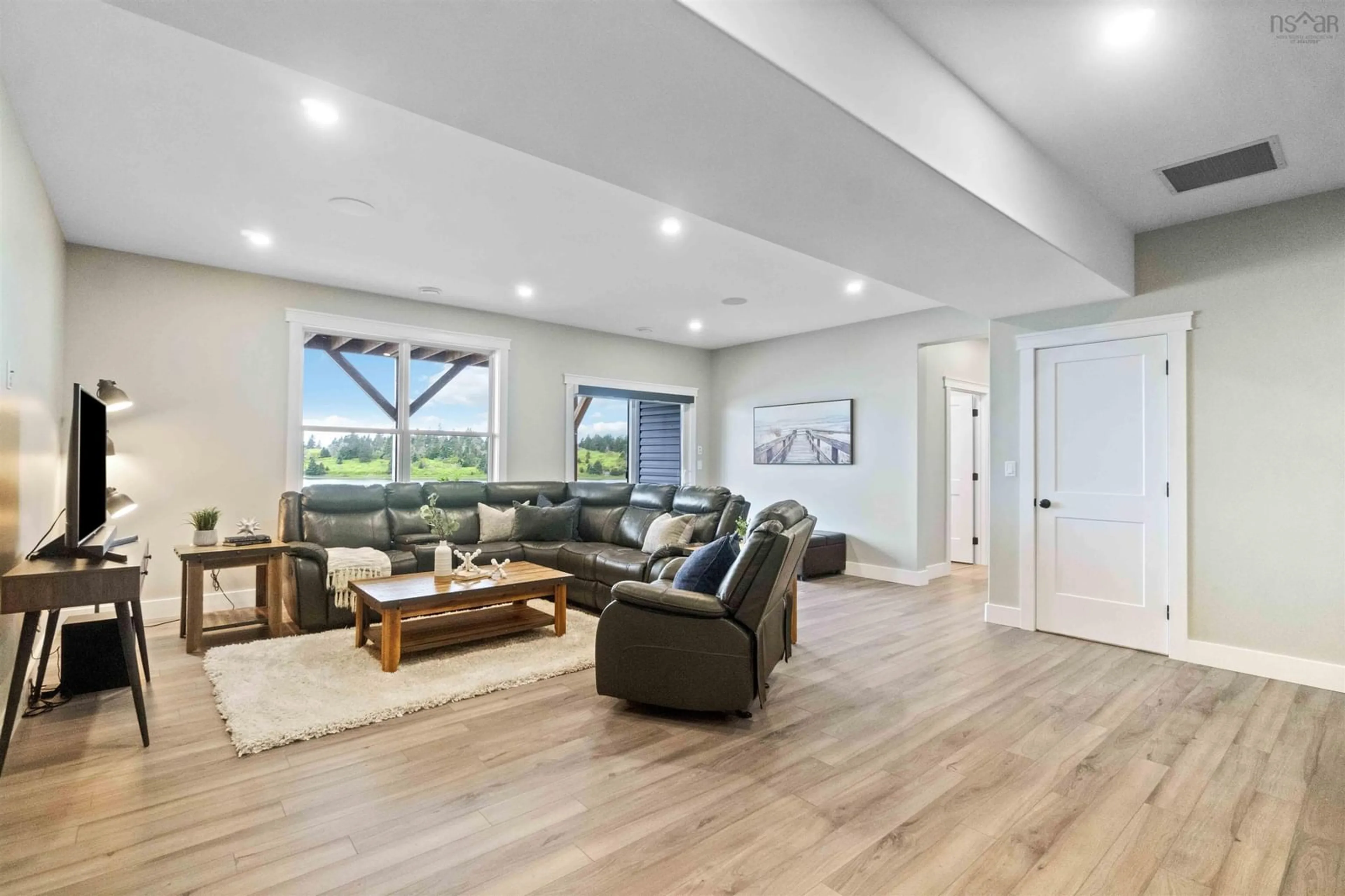 Living room, wood floors for 726 East Chezzetcook, East Chezzetcook Nova Scotia B0J 2L0