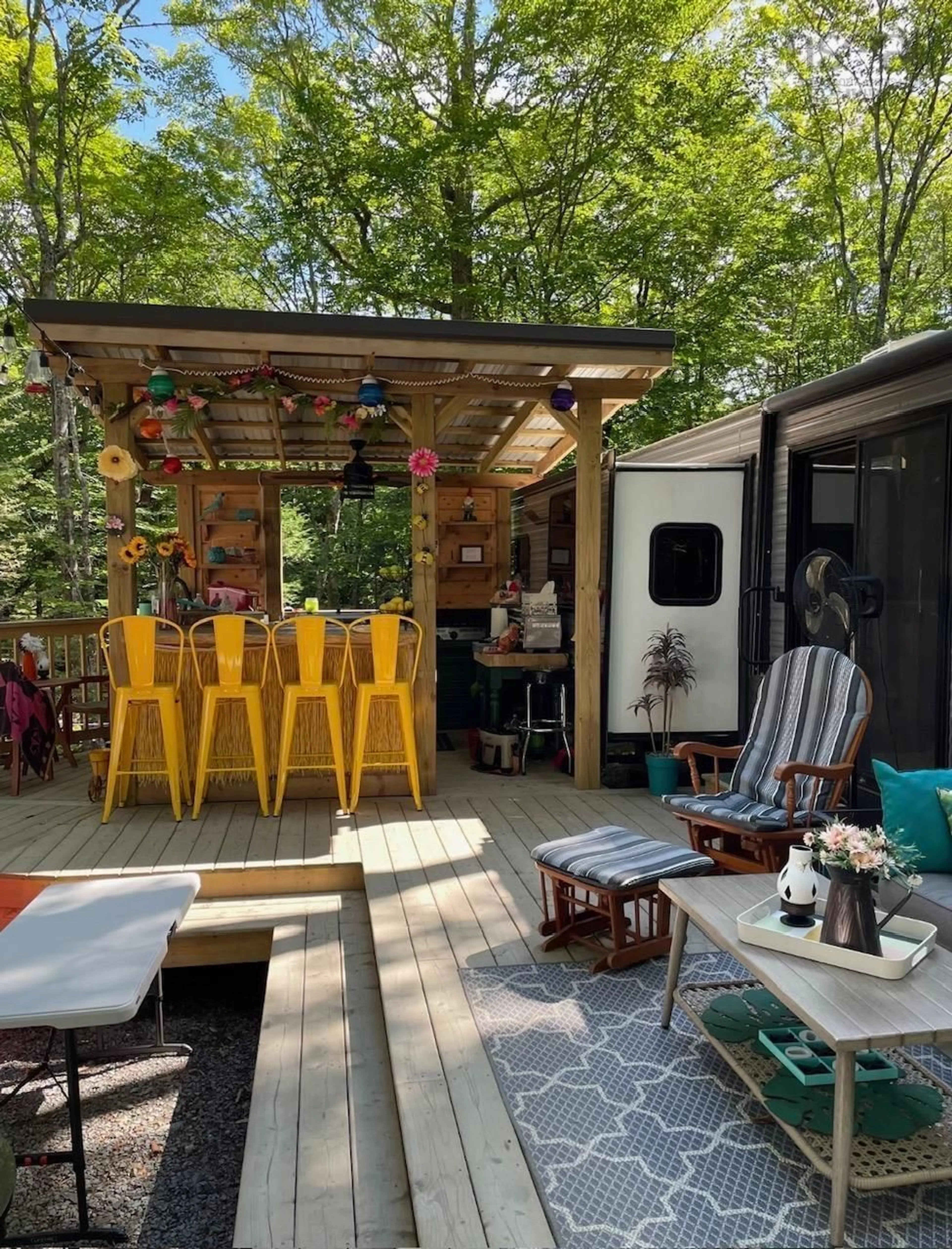 Patio for 10 Sunset Linkway, Labelle Nova Scotia B0T 1E0