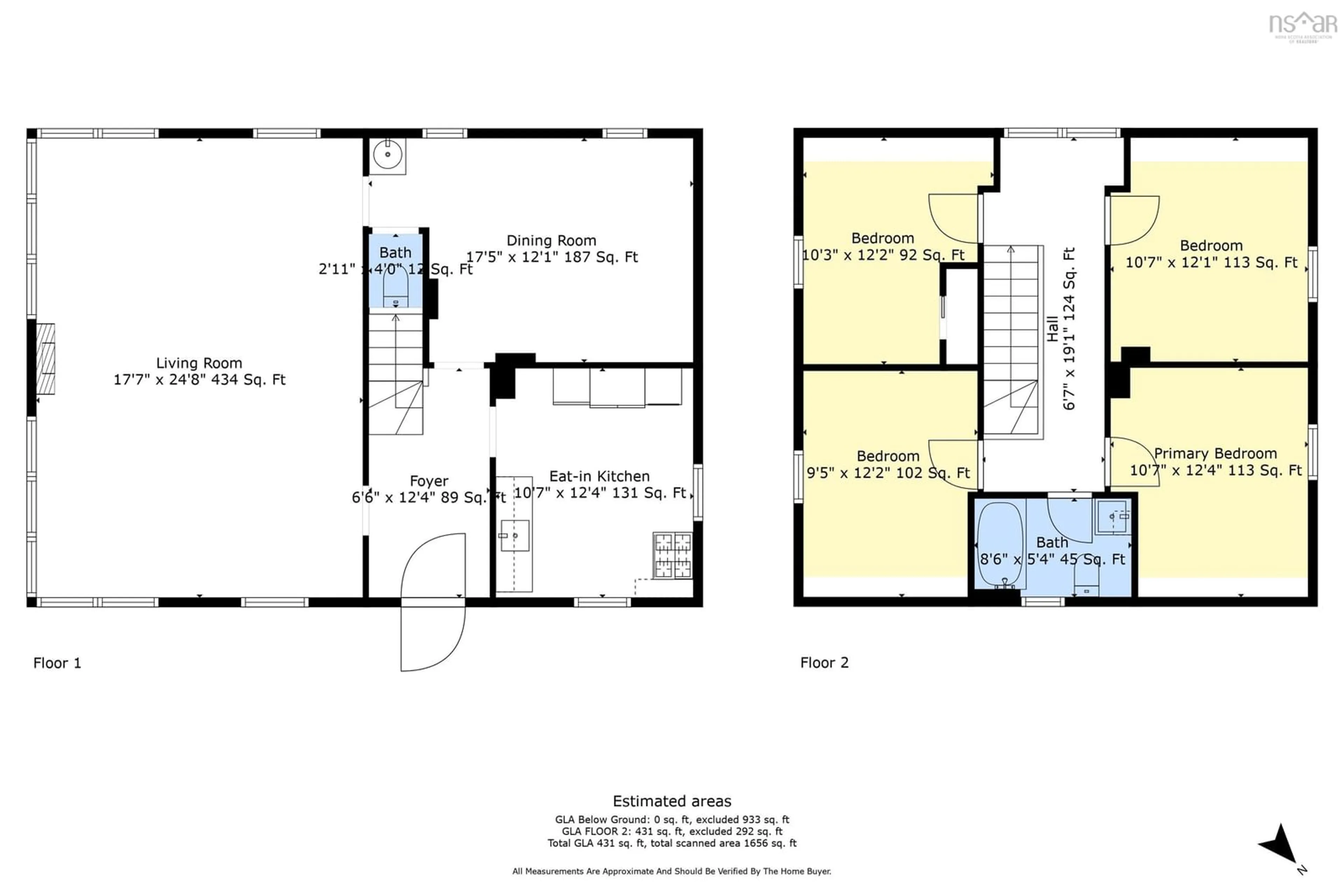 Floor plan for 7 Kirk Rd, Halifax Nova Scotia B3P 1A5