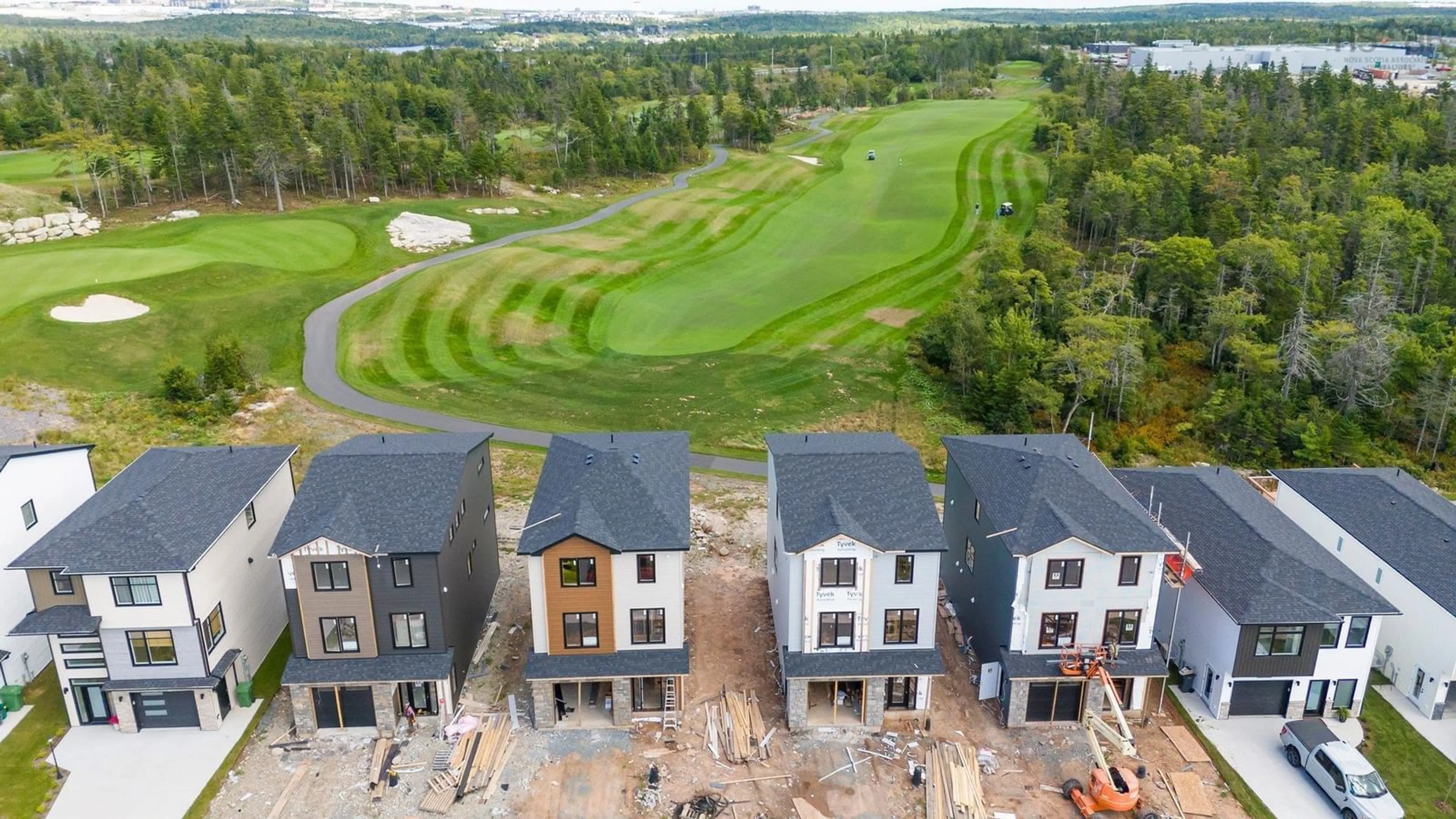 A pic from exterior of the house or condo, the fenced backyard for 287 Marketway Lane #6-173, Timberlea Nova Scotia B3T 0K9