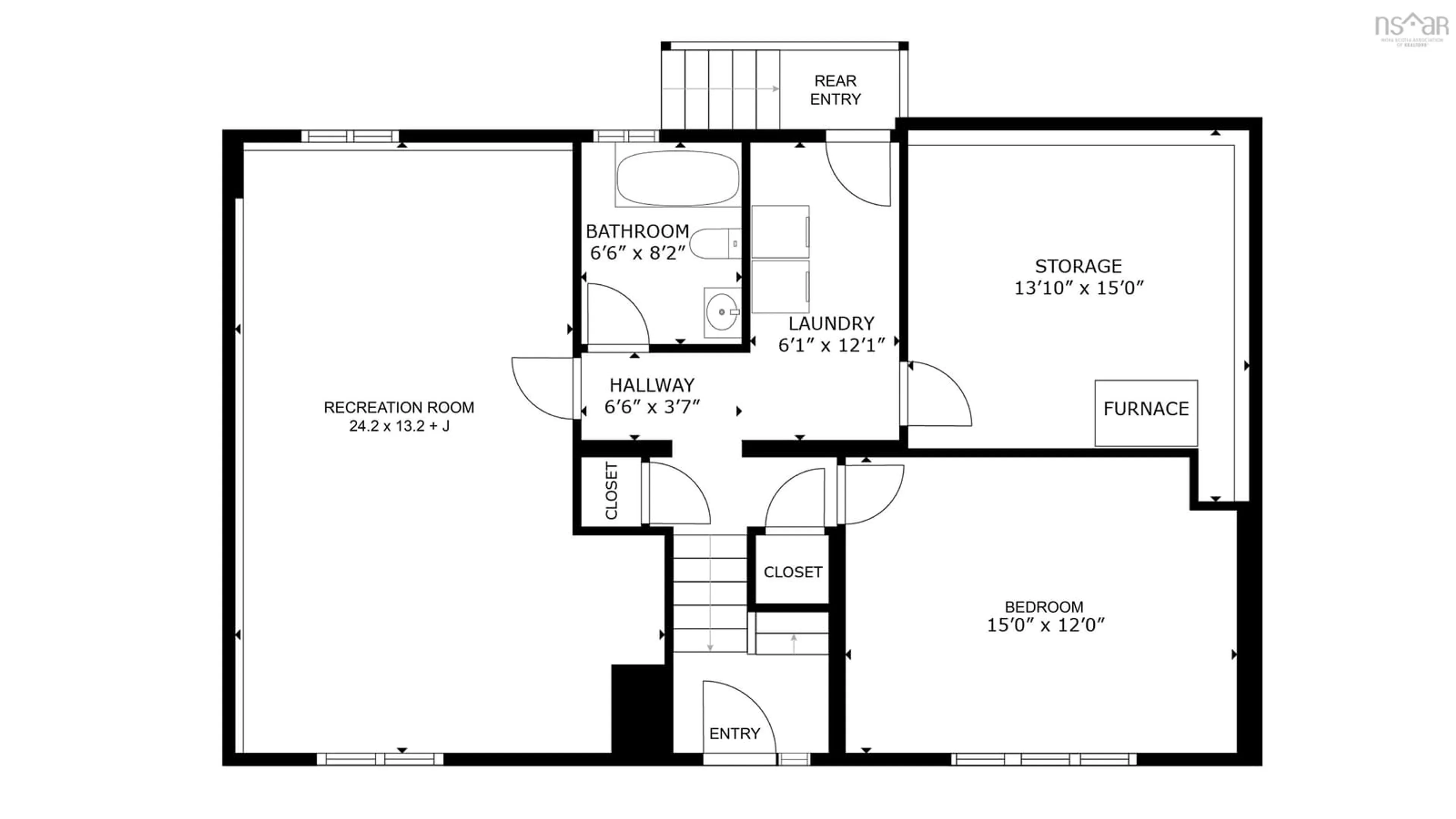 Floor plan for 49 Union St, Bedford Nova Scotia B4A 2B6