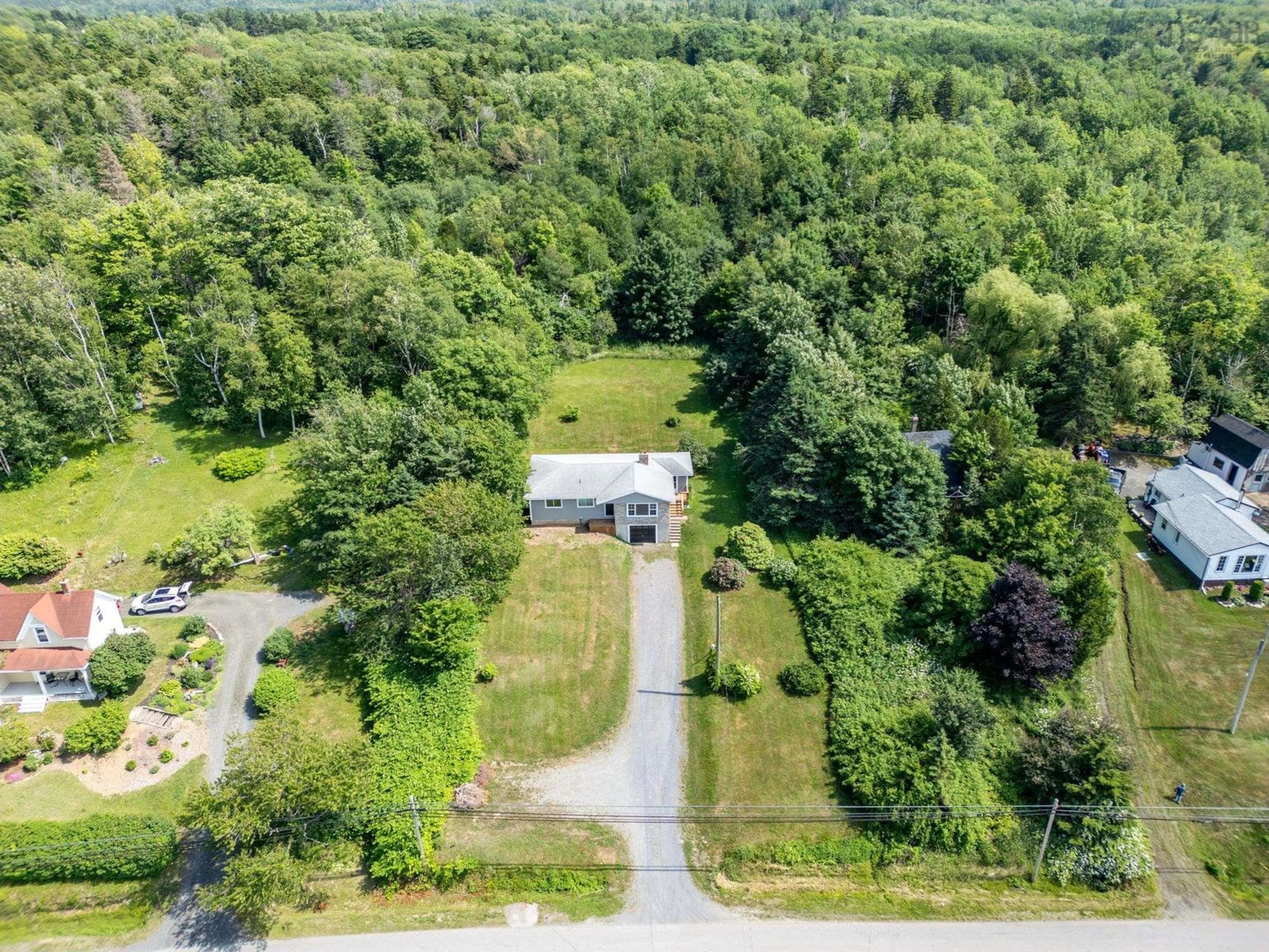 A pic from outside/outdoor area/front of a property/back of a property/a pic from drone, unknown for 172 Highway 1, Smiths Cove Nova Scotia B0S 1S0