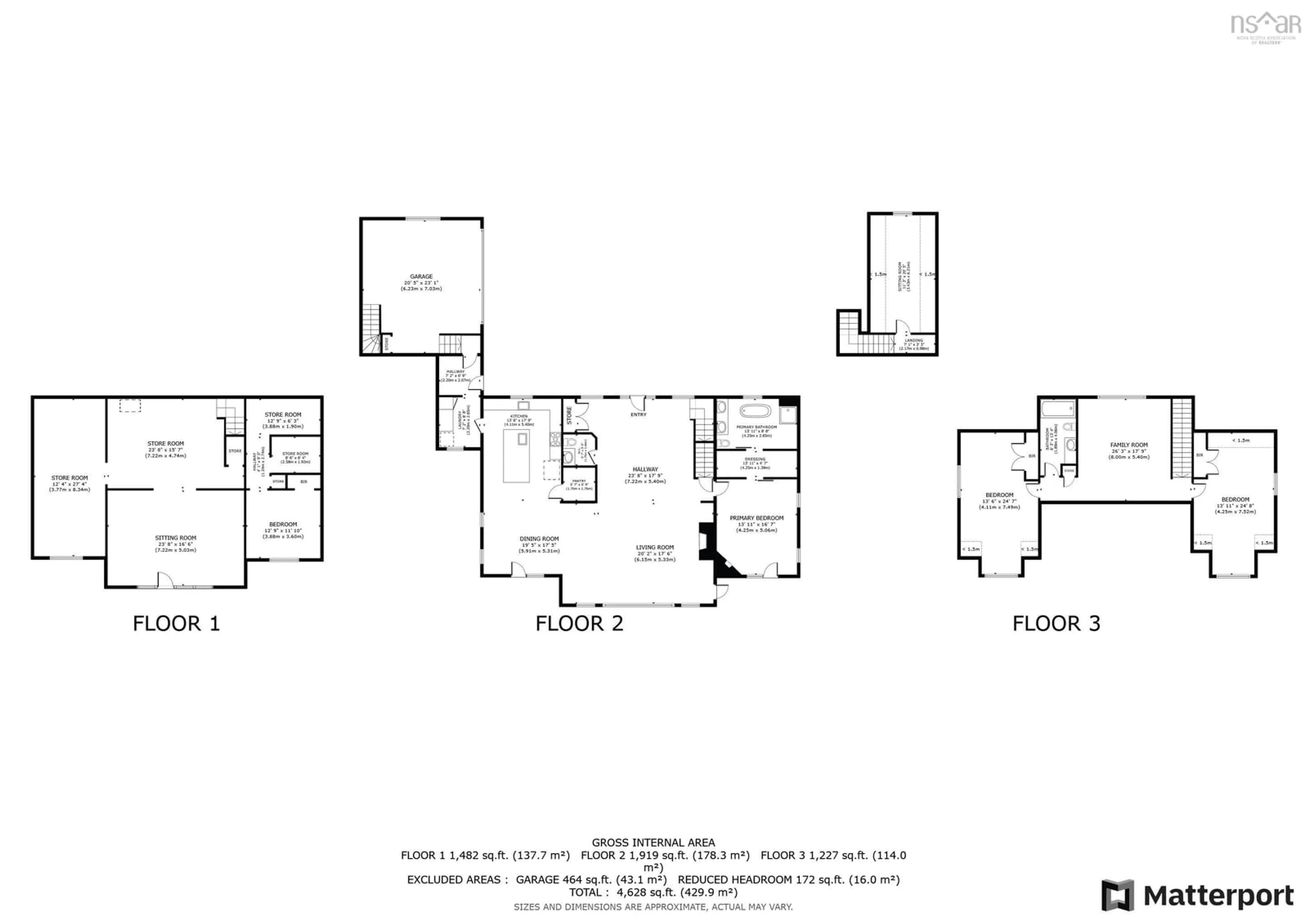 Floor plan for 80 Deermist Dr, Porters Lake Nova Scotia B3E 1P3