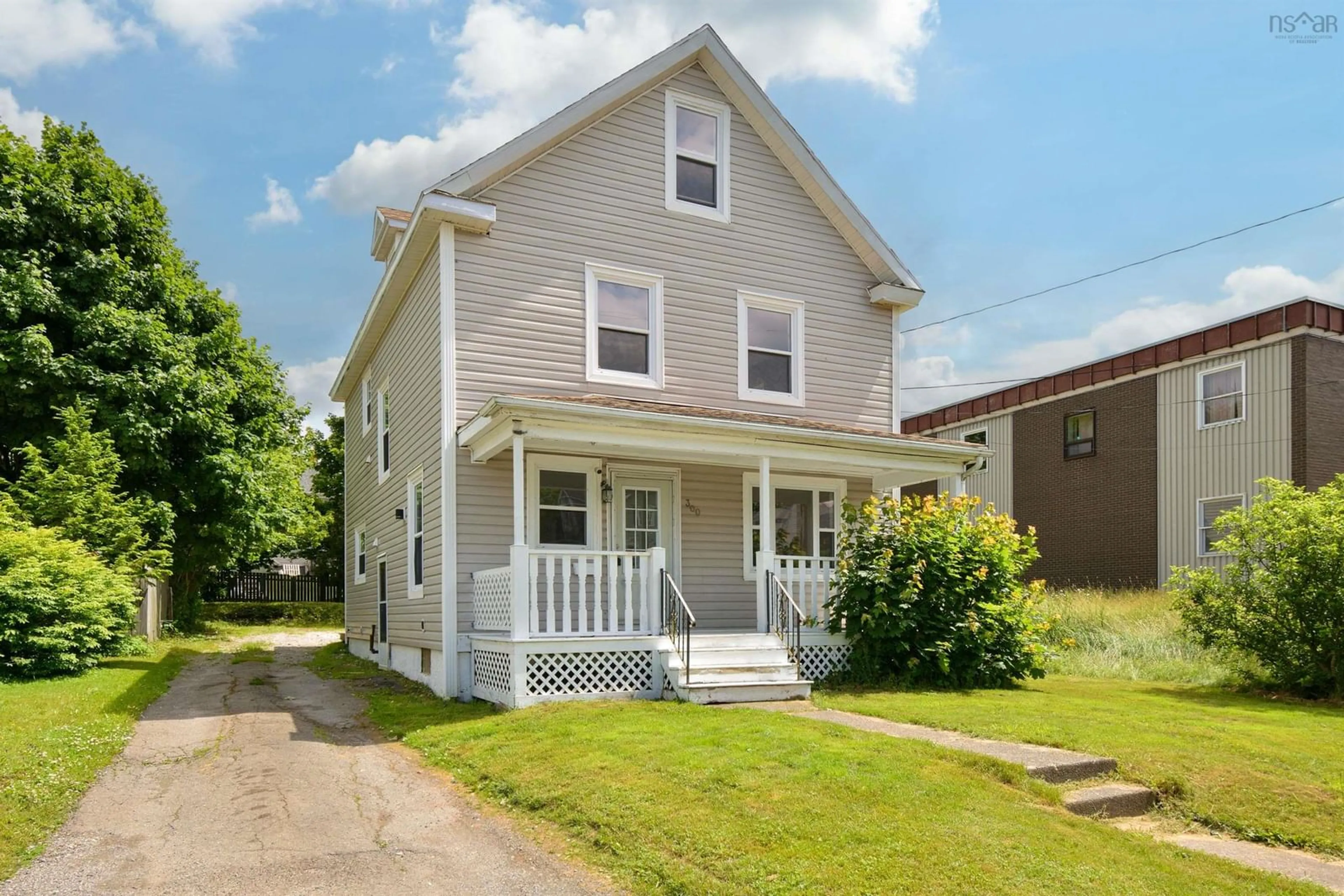 Frontside or backside of a home for 300 Whitney Avenue, Sydney Nova Scotia B1P 5A6