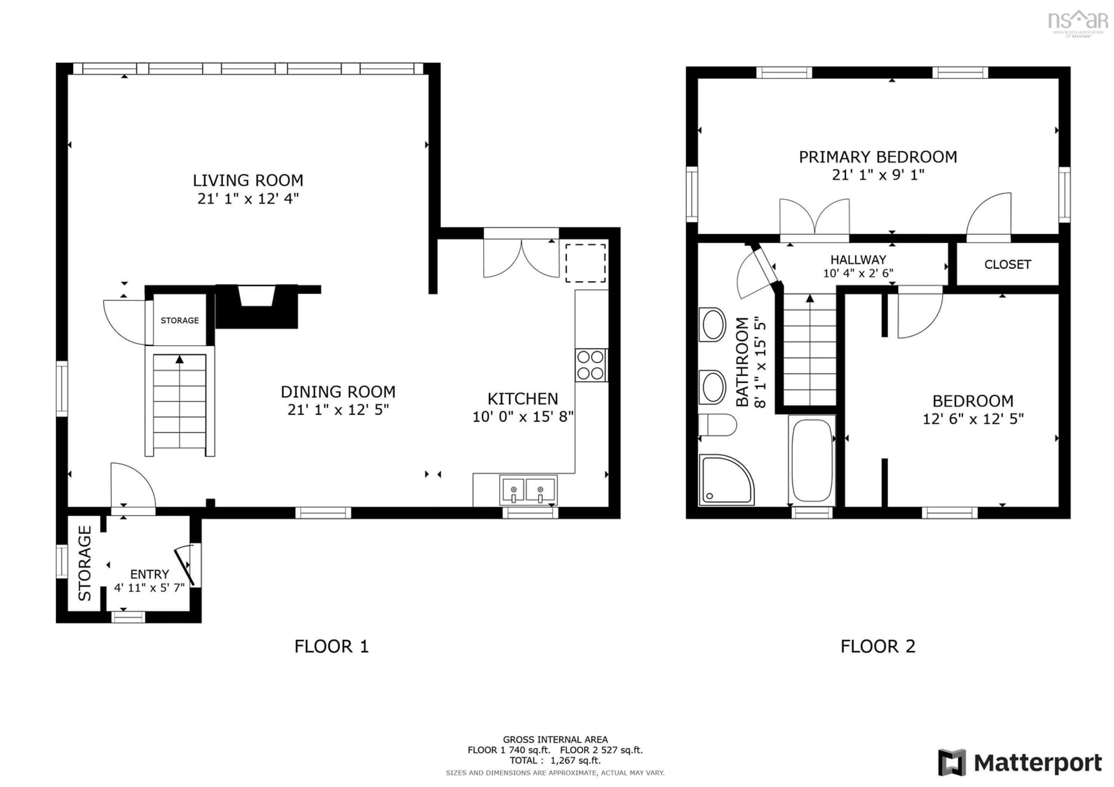 Floor plan for 20 Indian Point Road, Glen Haven Nova Scotia B3Z 2V1