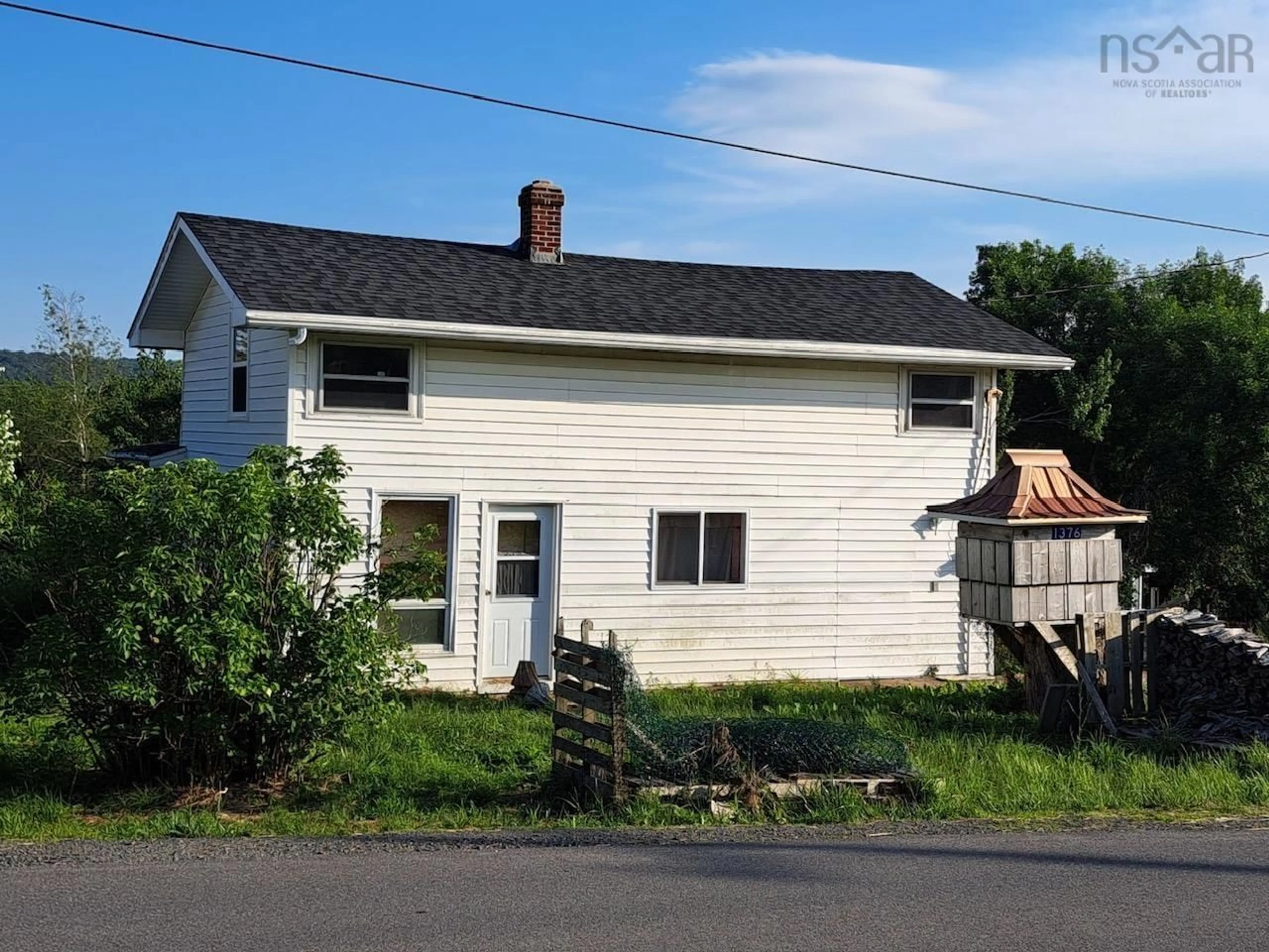 Frontside or backside of a home for 1376 Ridge Rd, Wolfville Nova Scotia B4P 2R1