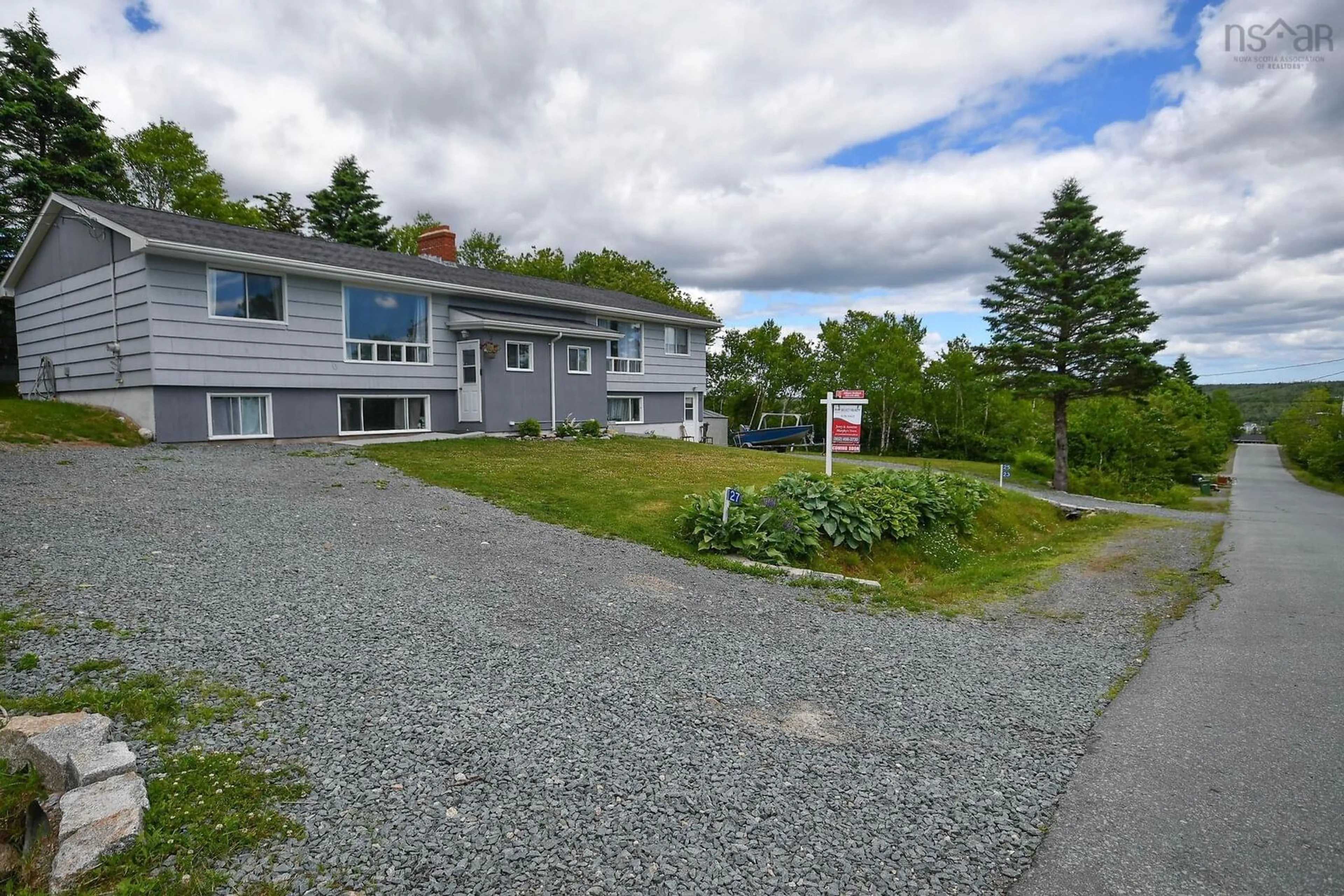 Outside view for 27/25/23 Philip Dr, Prospect Bay Nova Scotia B3T 1Z6