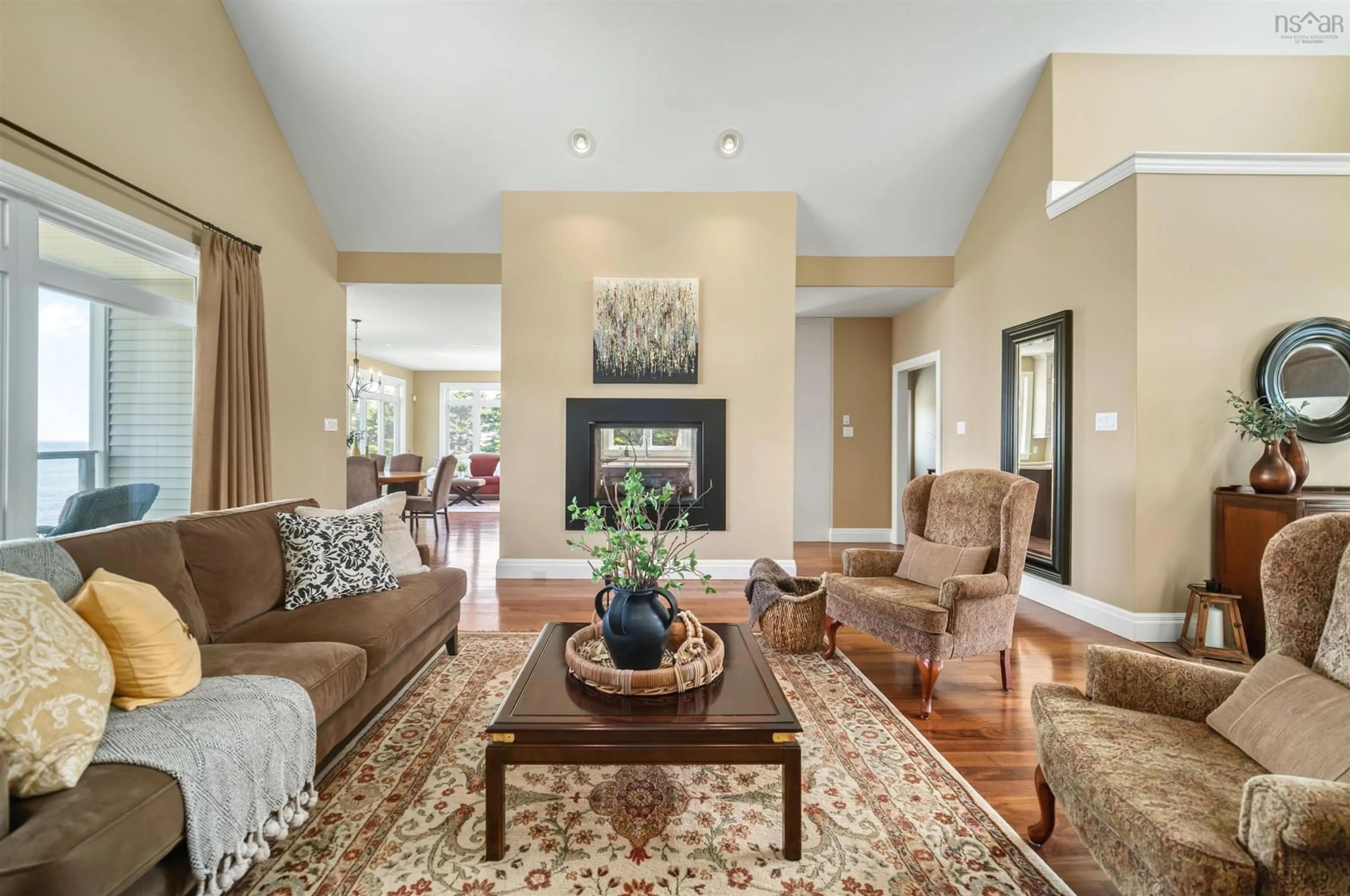 Living room with furniture, unknown for 1599 Cow Bay Rd, Cow Bay Nova Scotia B3G 1L1