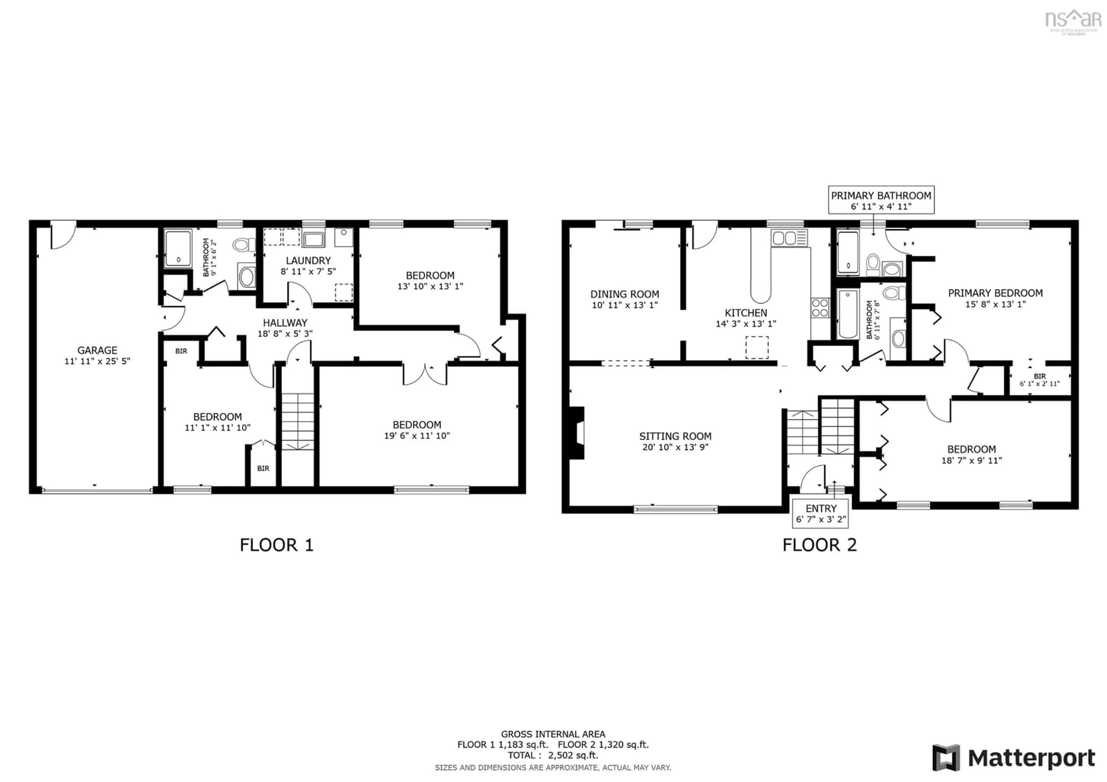 Floor plan for 71 Douglas Dr, Bedford Nova Scotia B4A 3A3