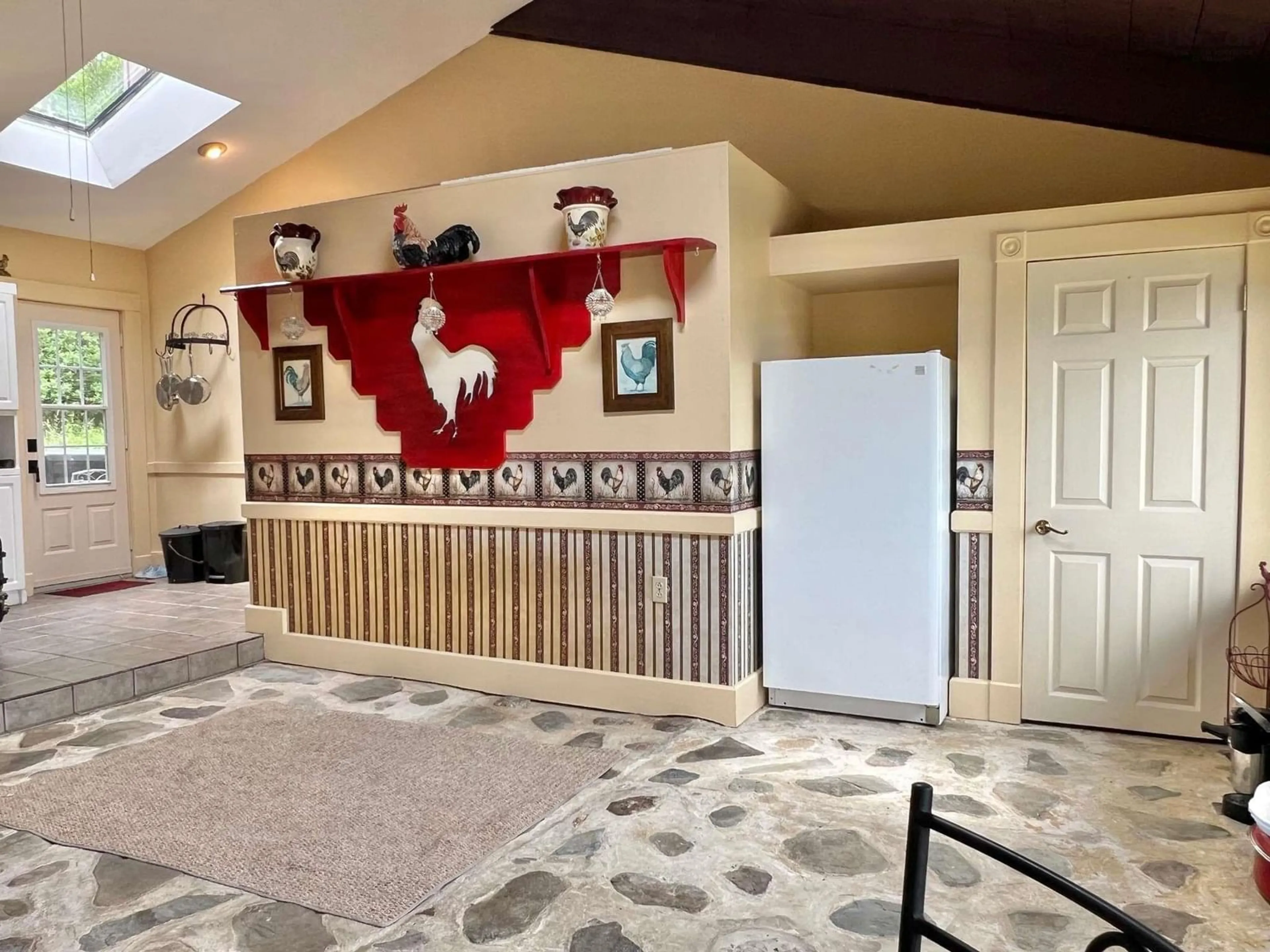 Indoor foyer, wood floors for 1617 Highway 308, Surettes Island Nova Scotia B0W 3M0