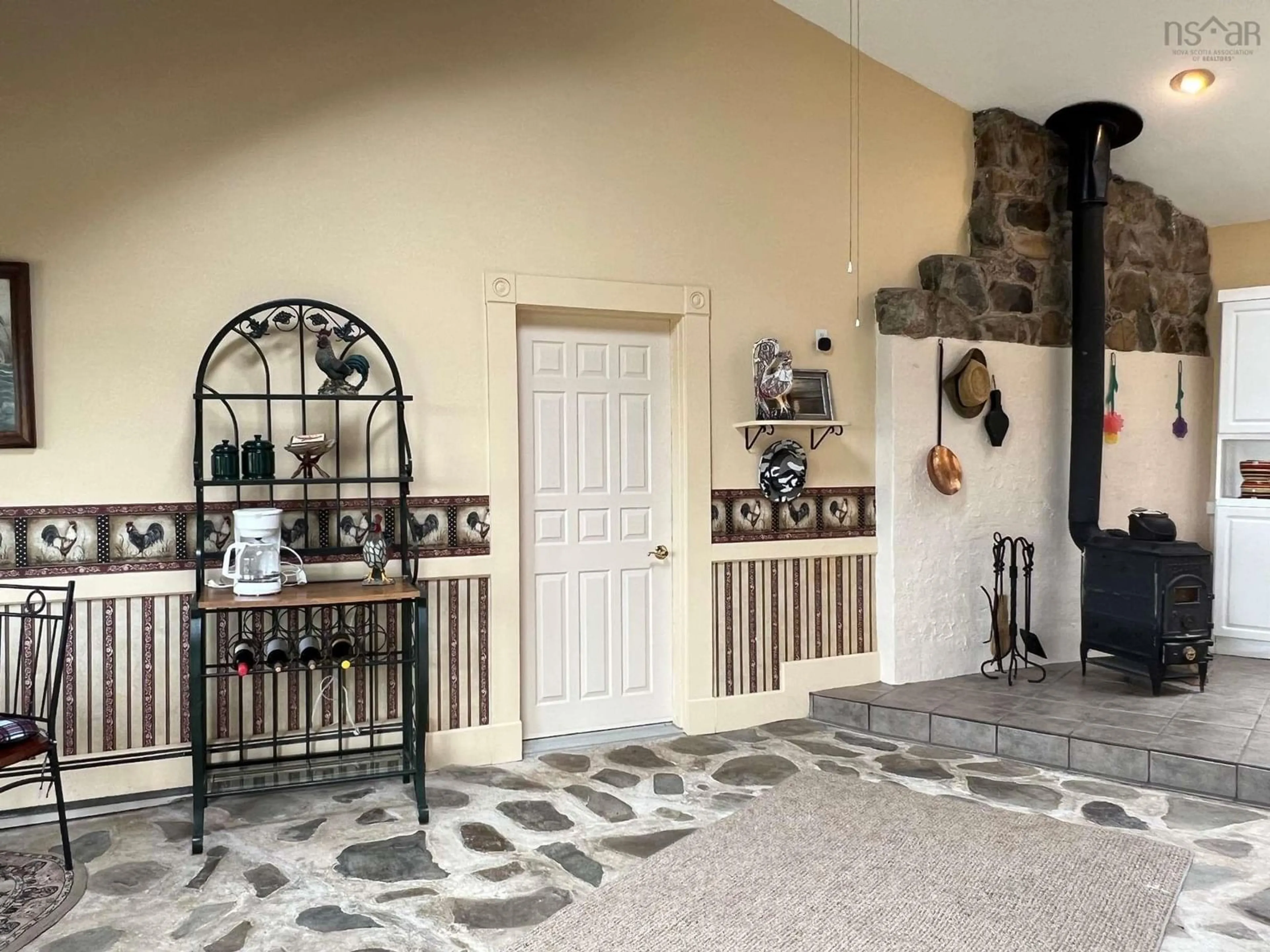 Indoor foyer, ceramic floors for 1617 Highway 308, Surettes Island Nova Scotia B0W 3M0