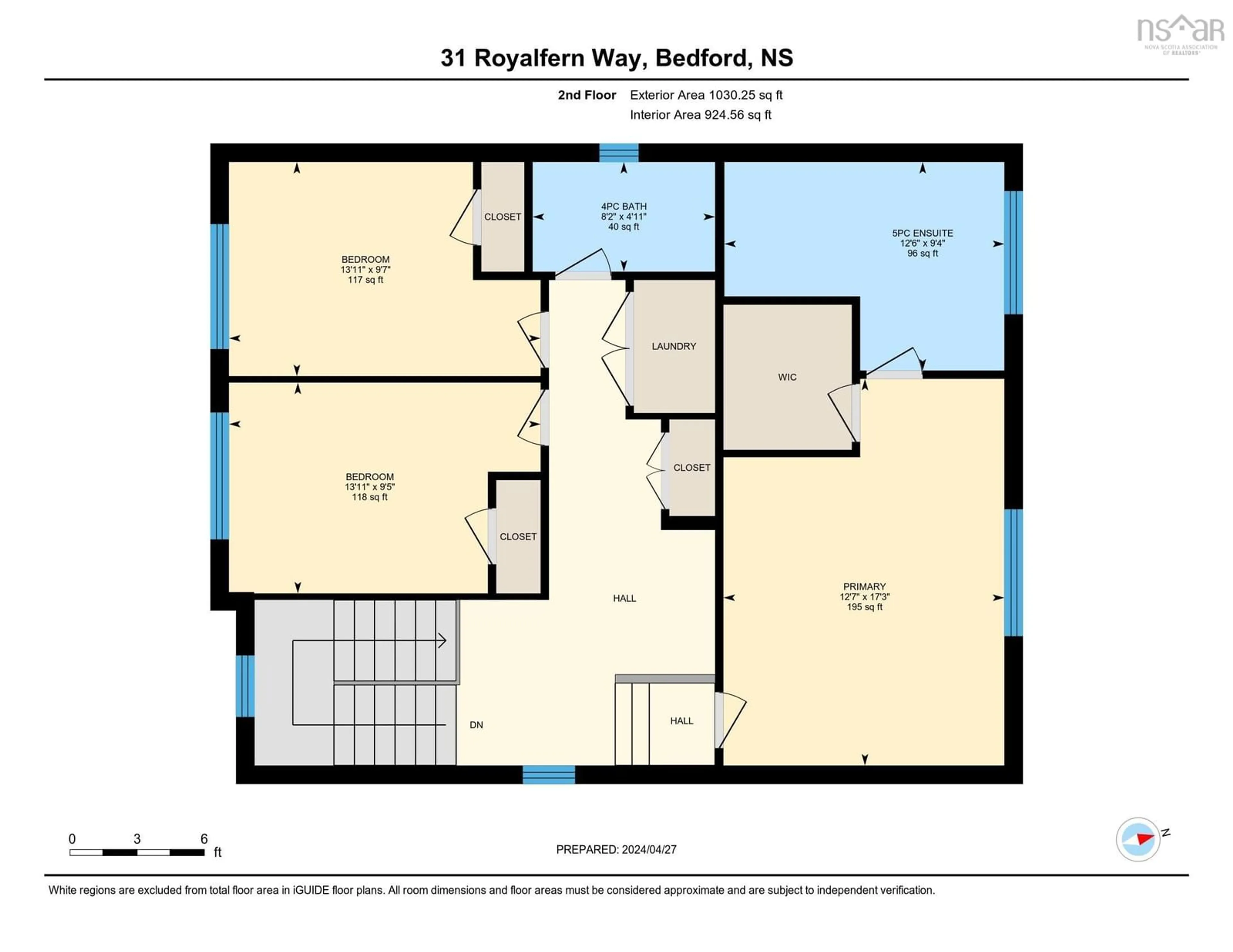 Floor plan for 31 Royalfern Way, Bedford Nova Scotia B4B 0J7