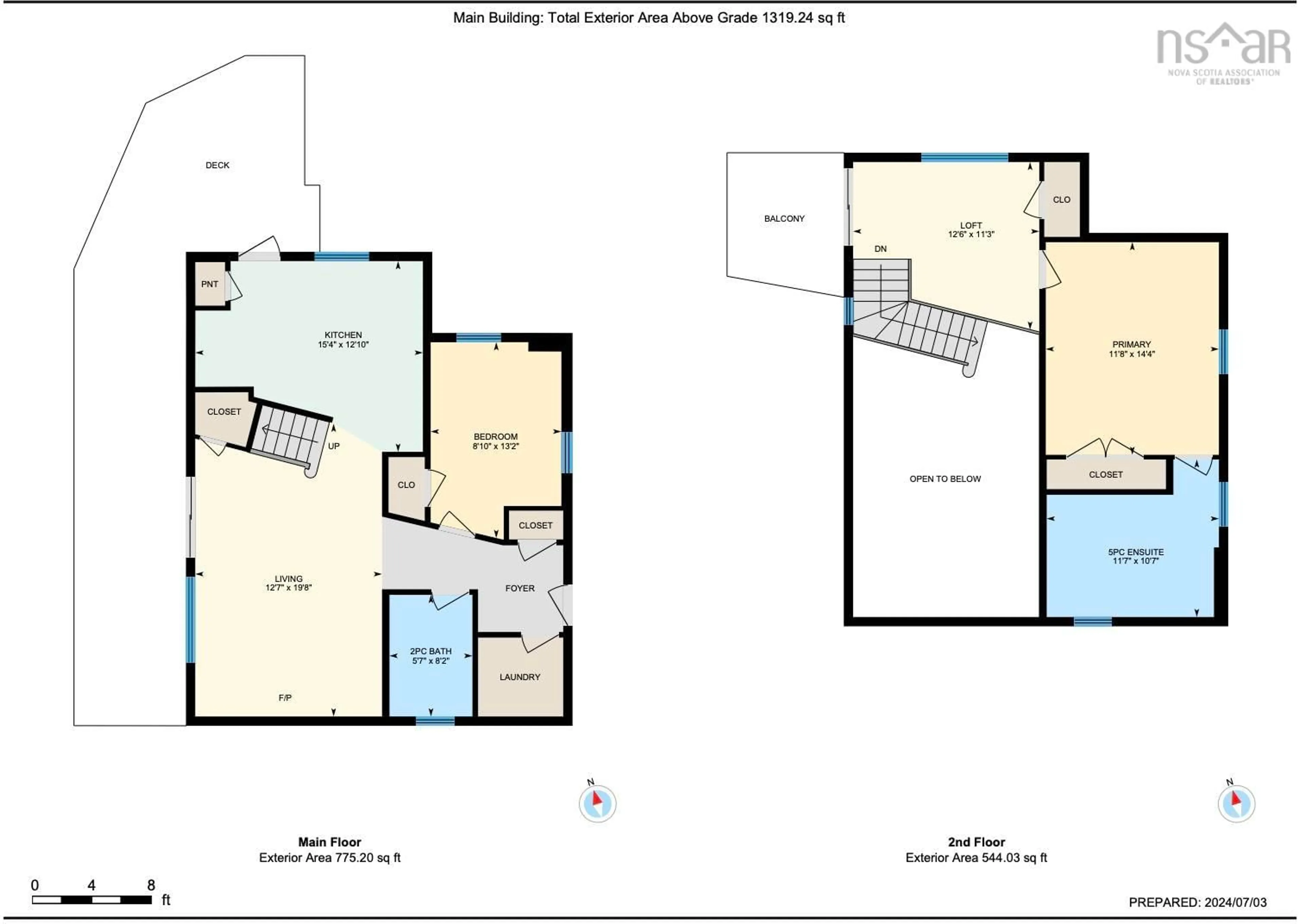 Floor plan for 2408 East Petpeswick Rd, East Petpeswick Nova Scotia B0J 2L0