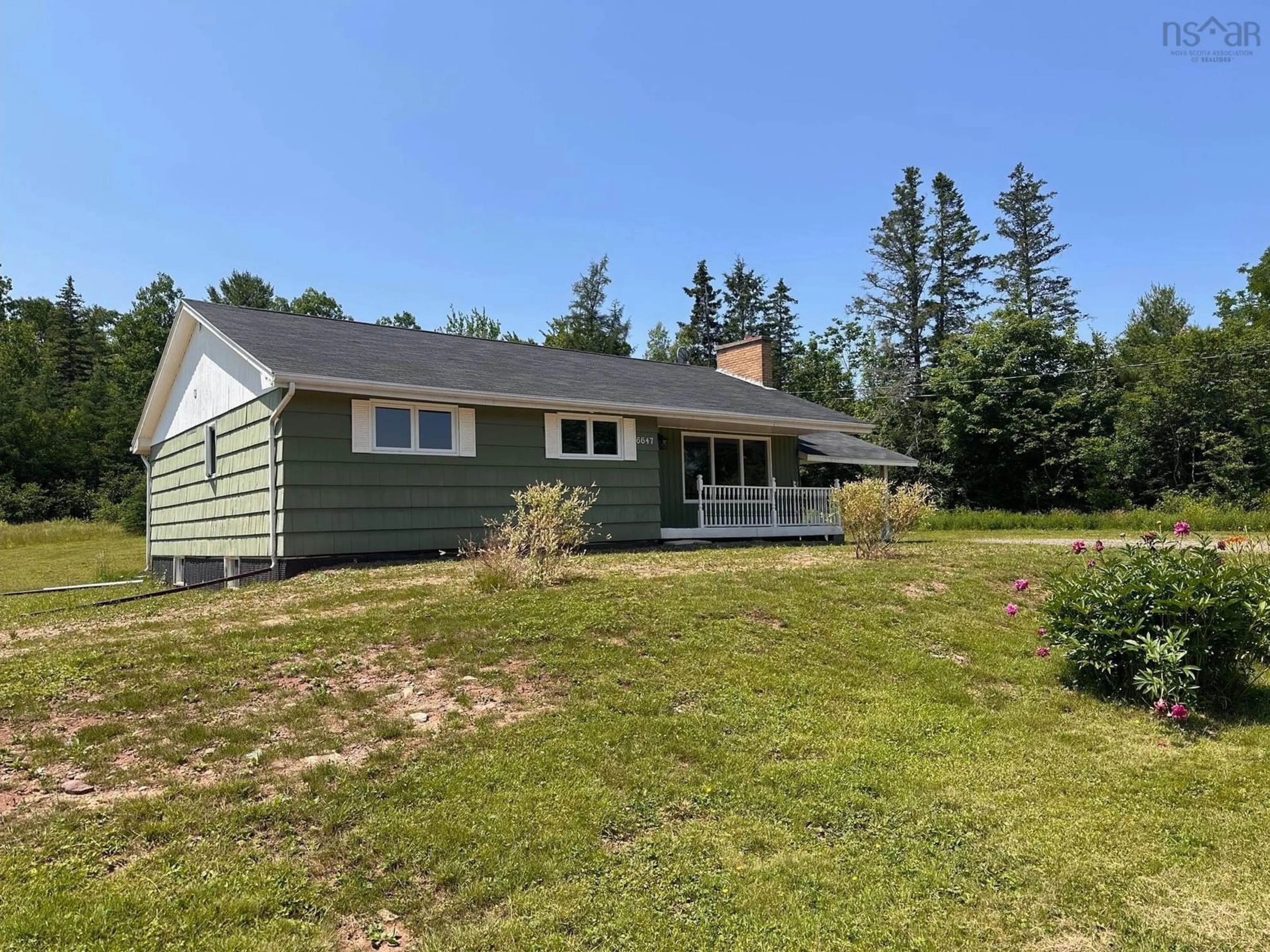 Frontside or backside of a home for 6647 Highway 354, Kennetcook Nova Scotia B0N 1T0