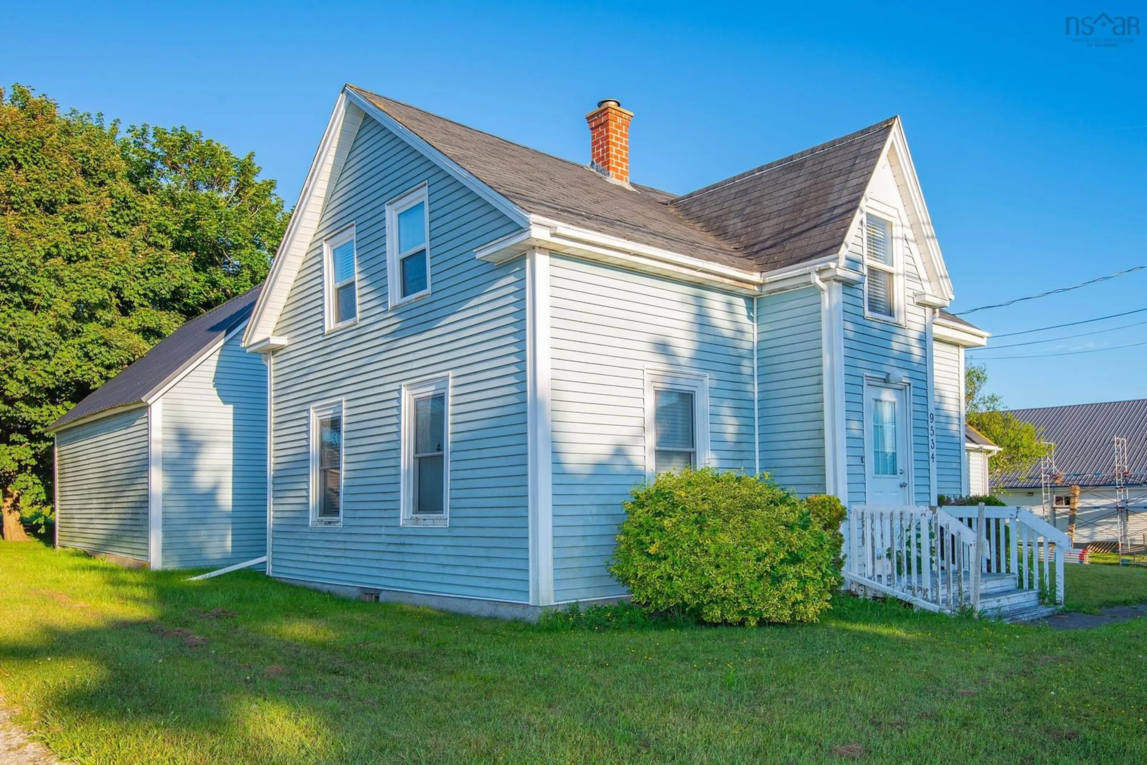 Frontside or backside of a home for 9534 Highway 1, Lower Saulnierville Nova Scotia B0W 2Z0