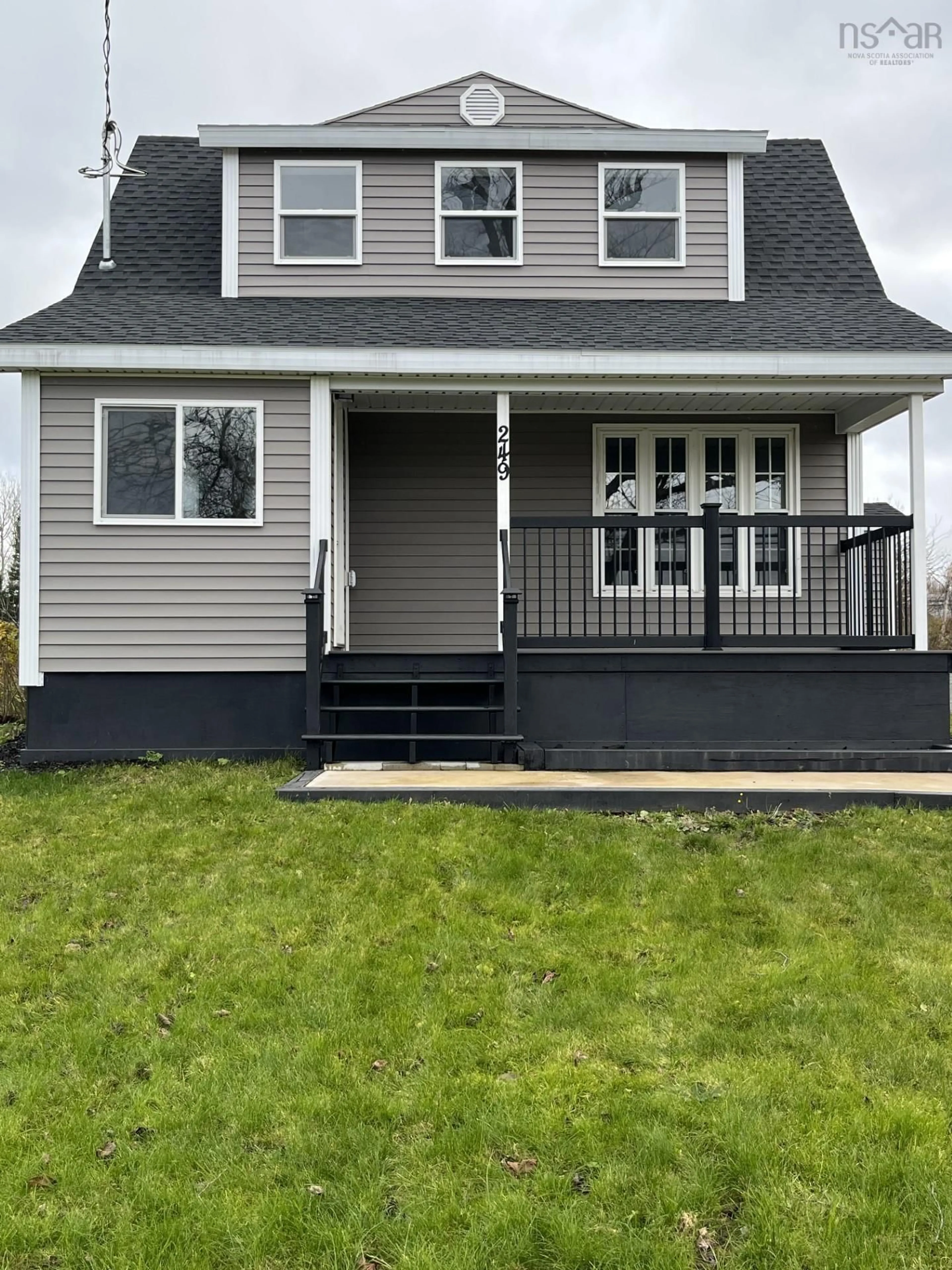 Frontside or backside of a home for 249 Brookside St, Glace Bay Nova Scotia B1A 1L7