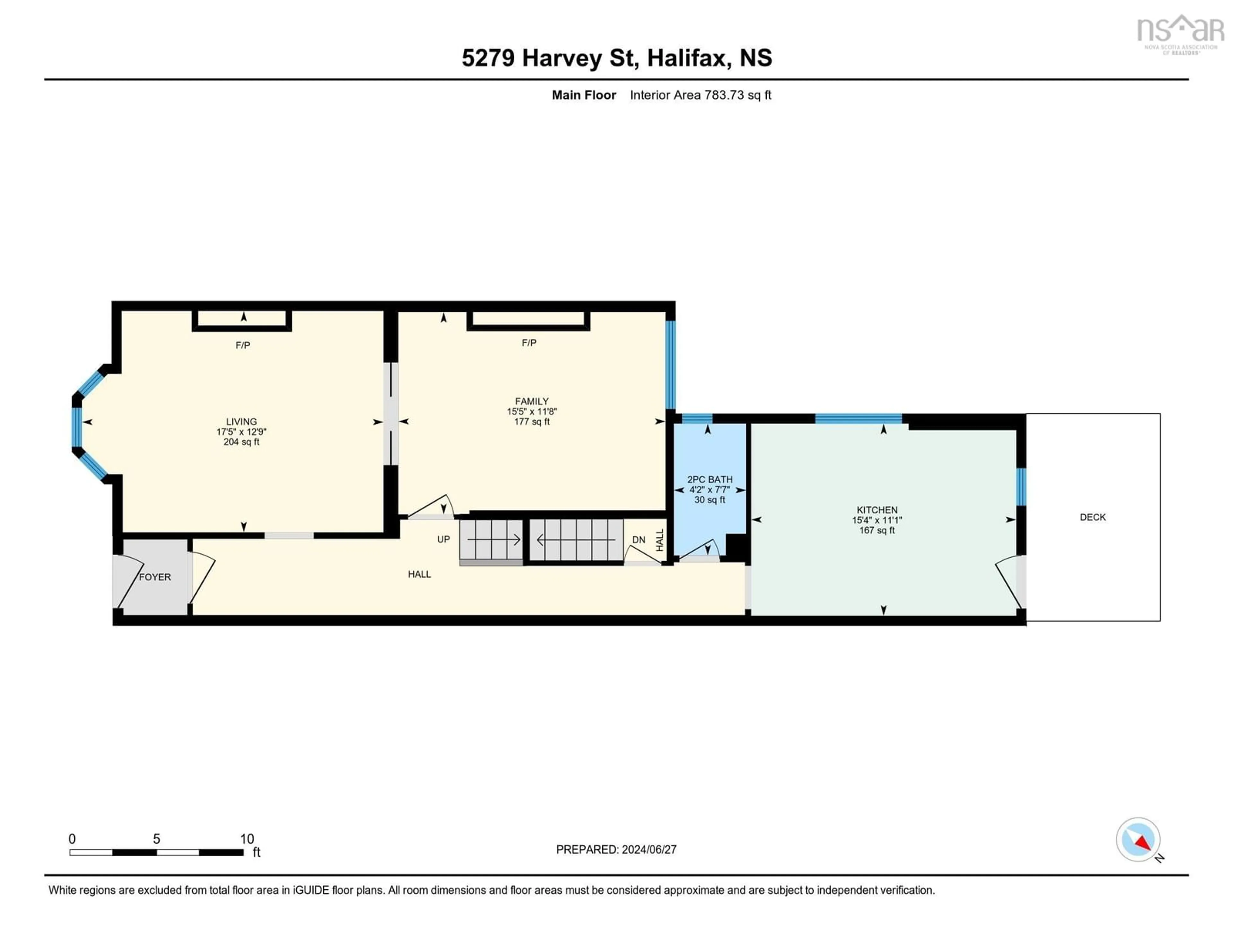 Floor plan for 5279 Harvey St, Halifax Nova Scotia B3J 1A8