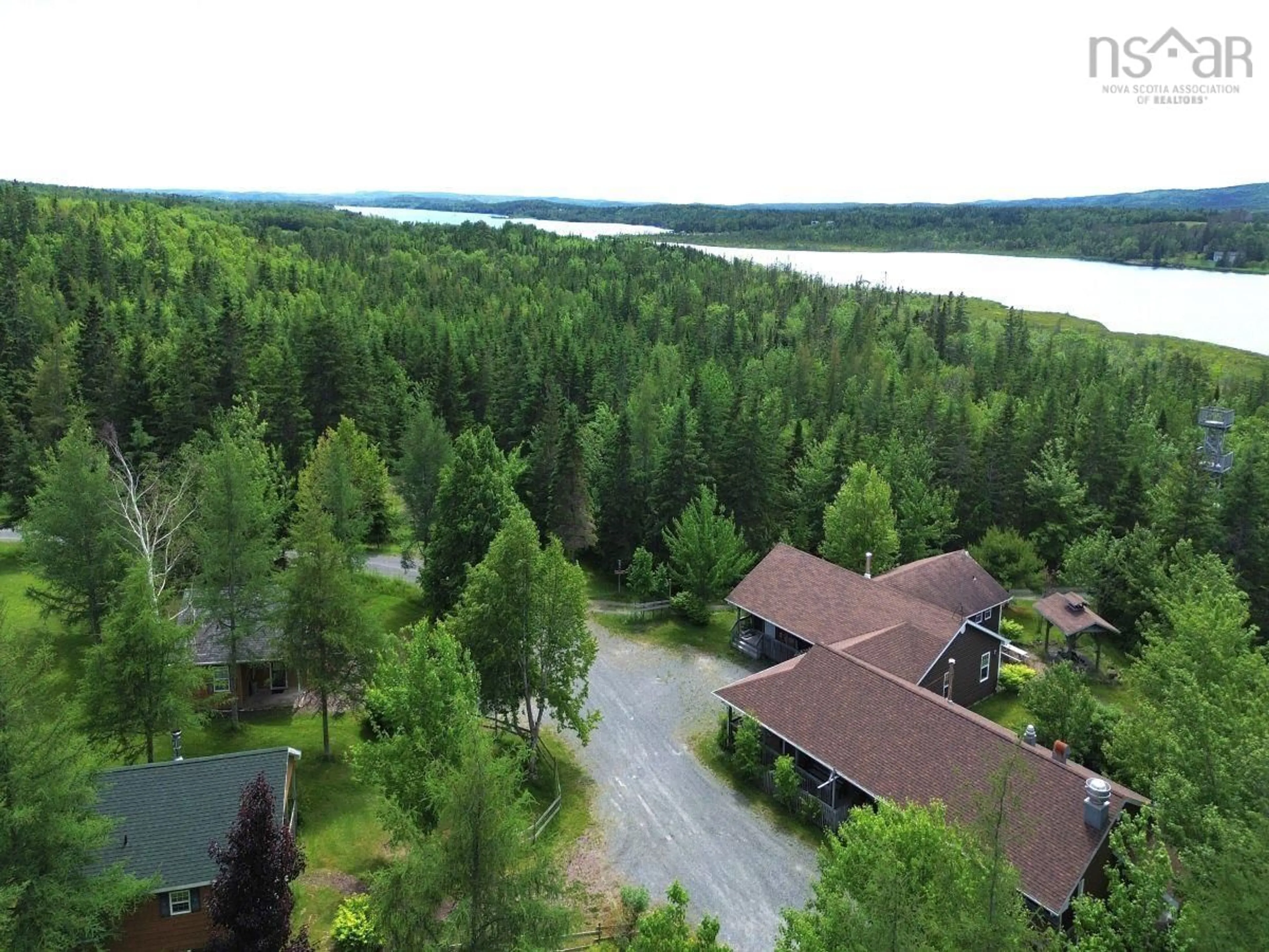 Patio, lake for 74 Jack Daniels Lane, Juniper Mountain Nova Scotia B1K 0C2