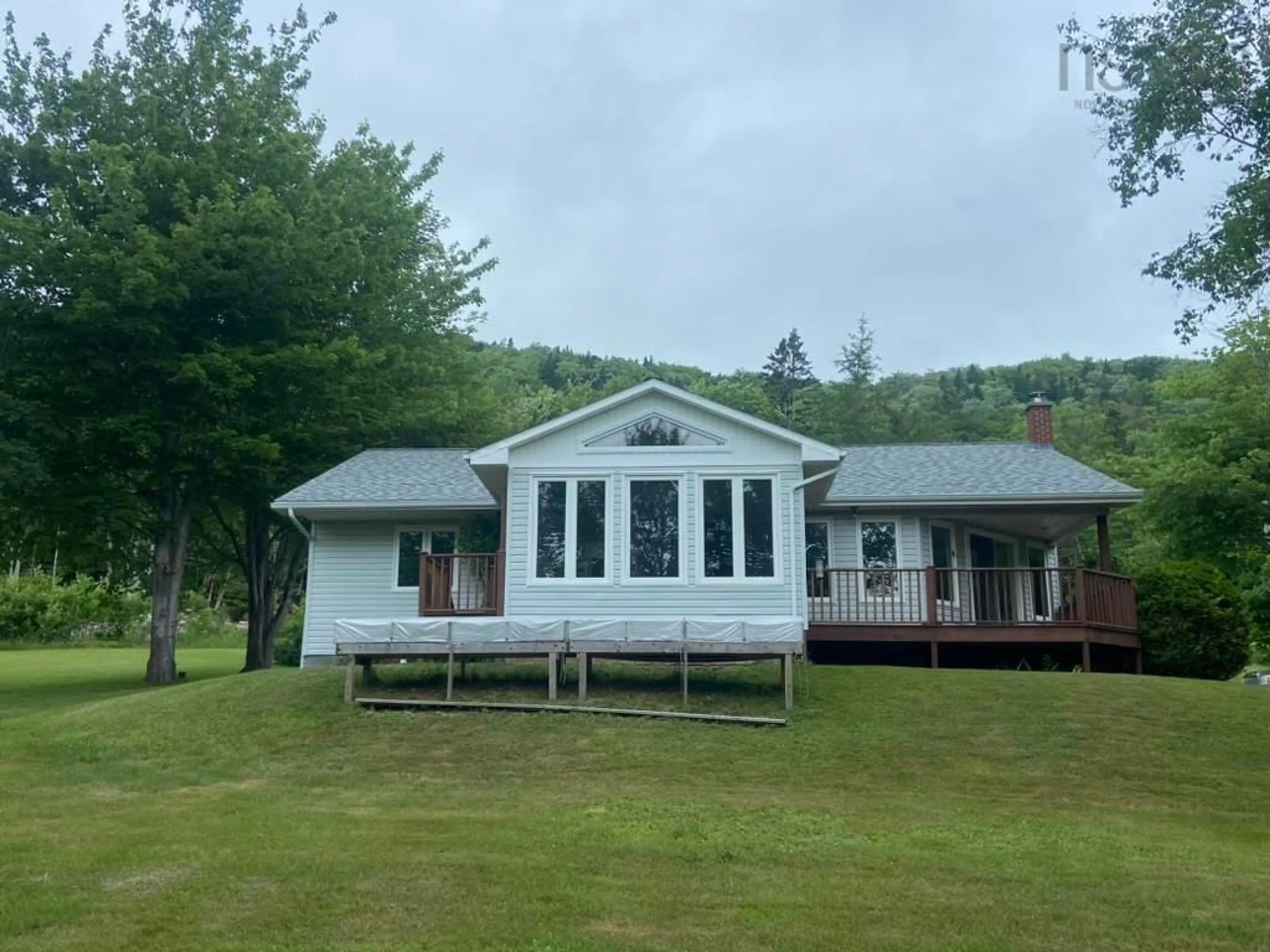 Frontside or backside of a home, cottage for 10797 Highway 105, Aberdeen Nova Scotia B0E 3M0