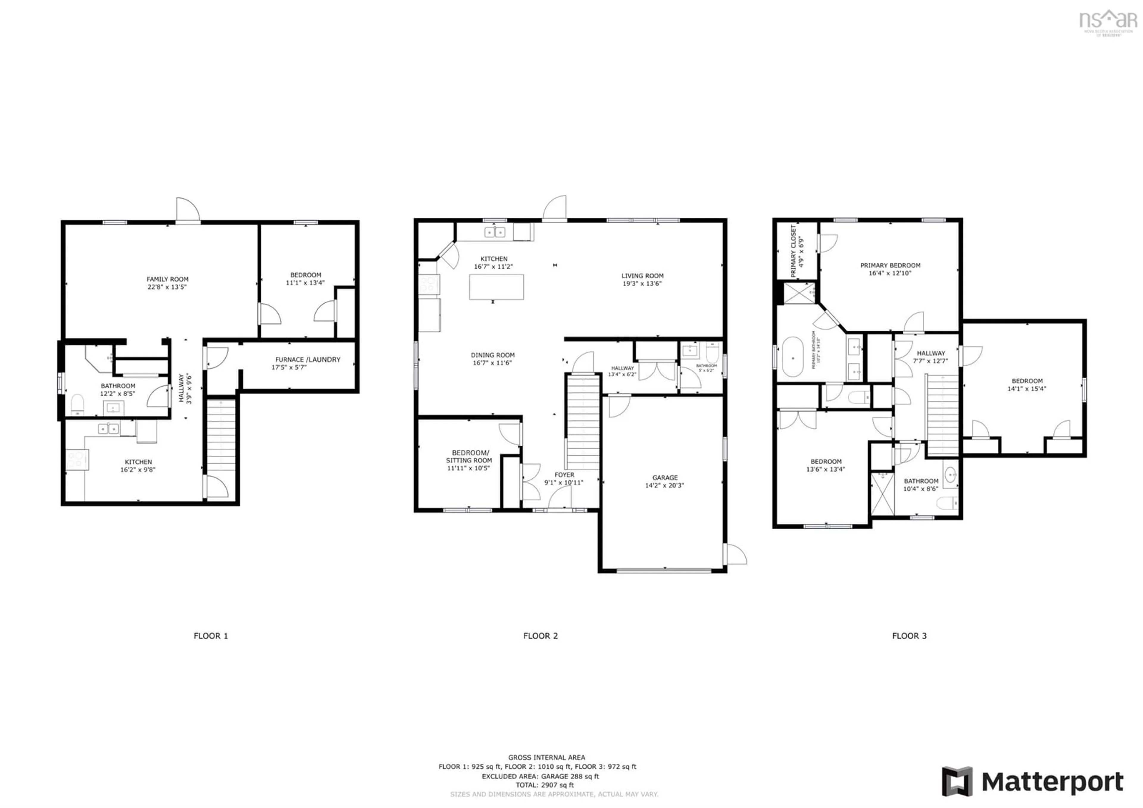 Floor plan for 61 Powers Rd, Whites Lake Nova Scotia B3T 0H5