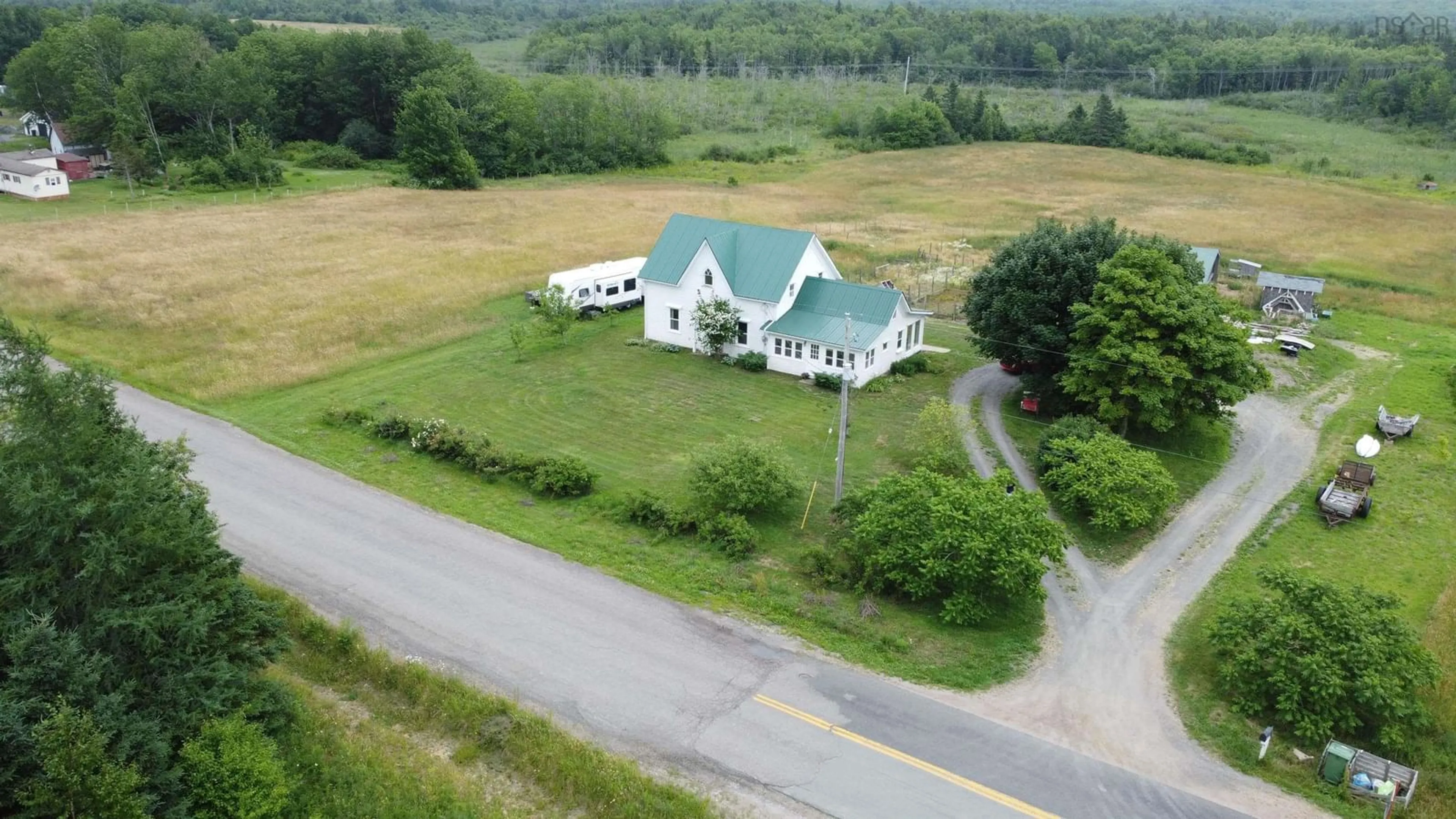 Outside view for 1086 Waldeck Line Rd, Clementsvale Nova Scotia B0S 1E0