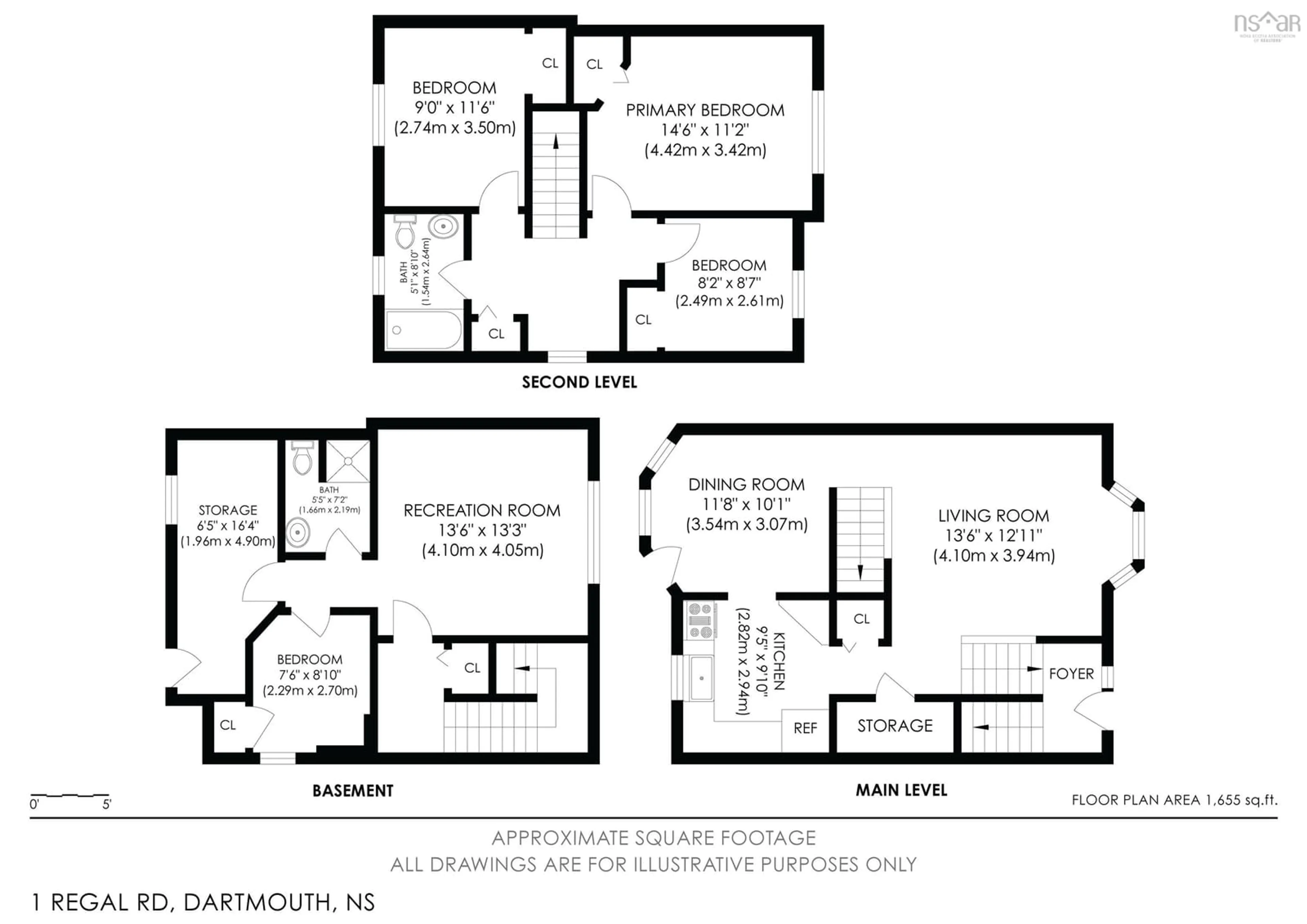 Floor plan for 1 Regal Rd, Woodlawn Nova Scotia B2W 4E9