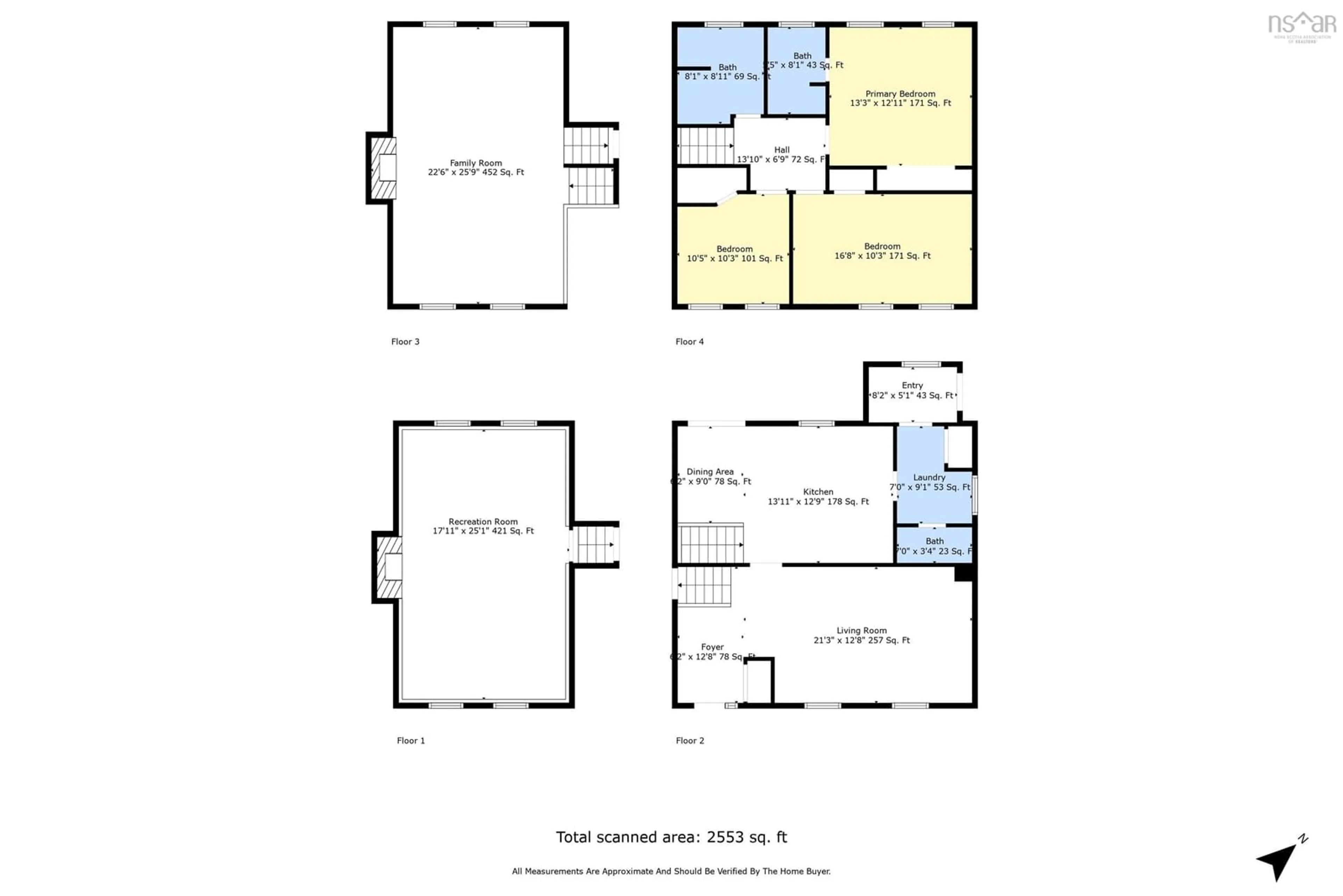 Floor plan for 54 Lethbridge Ave, Dartmouth Nova Scotia B2X 2W3
