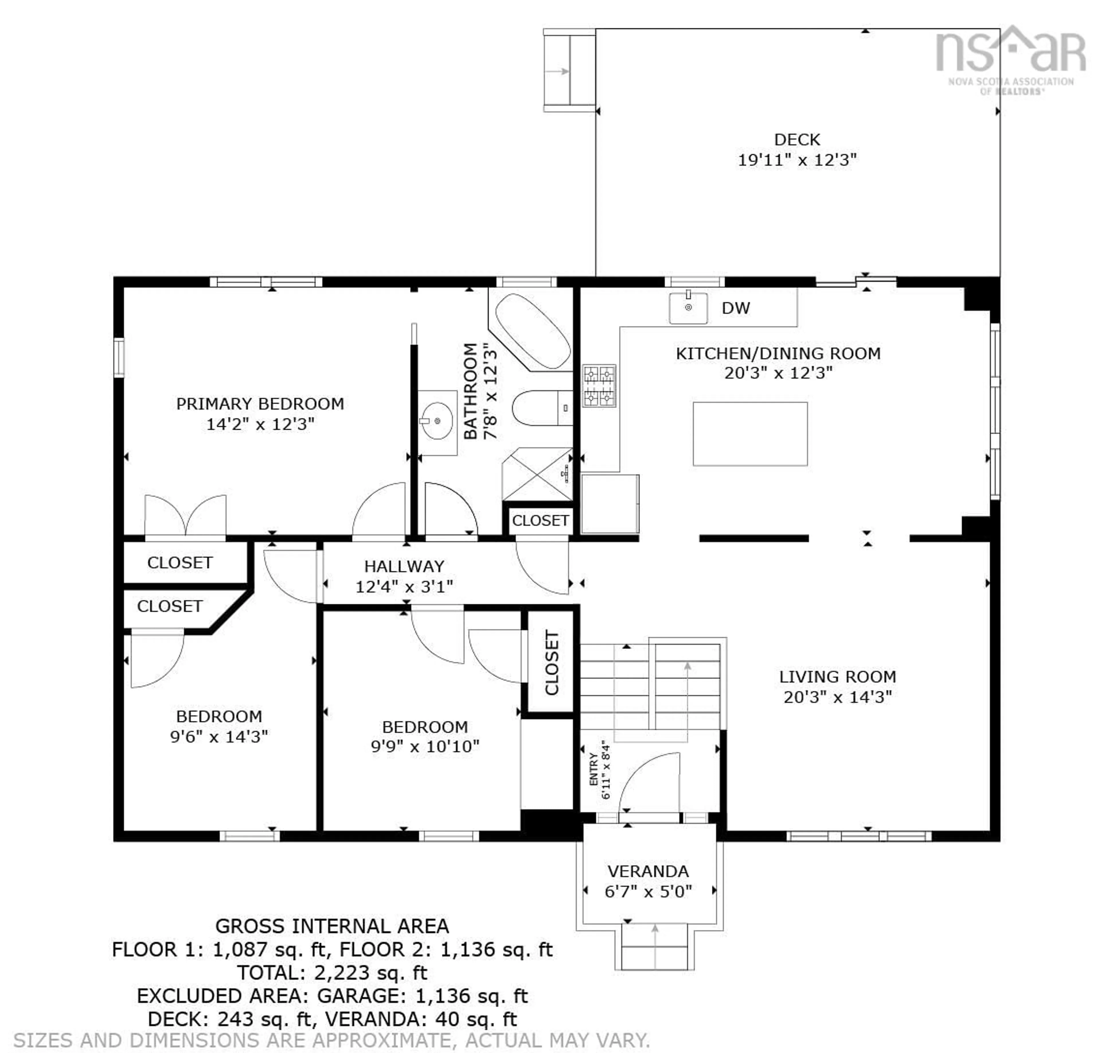 Floor plan for 77 Lindforest Crt, Middle Sackville Nova Scotia B4E 3J2