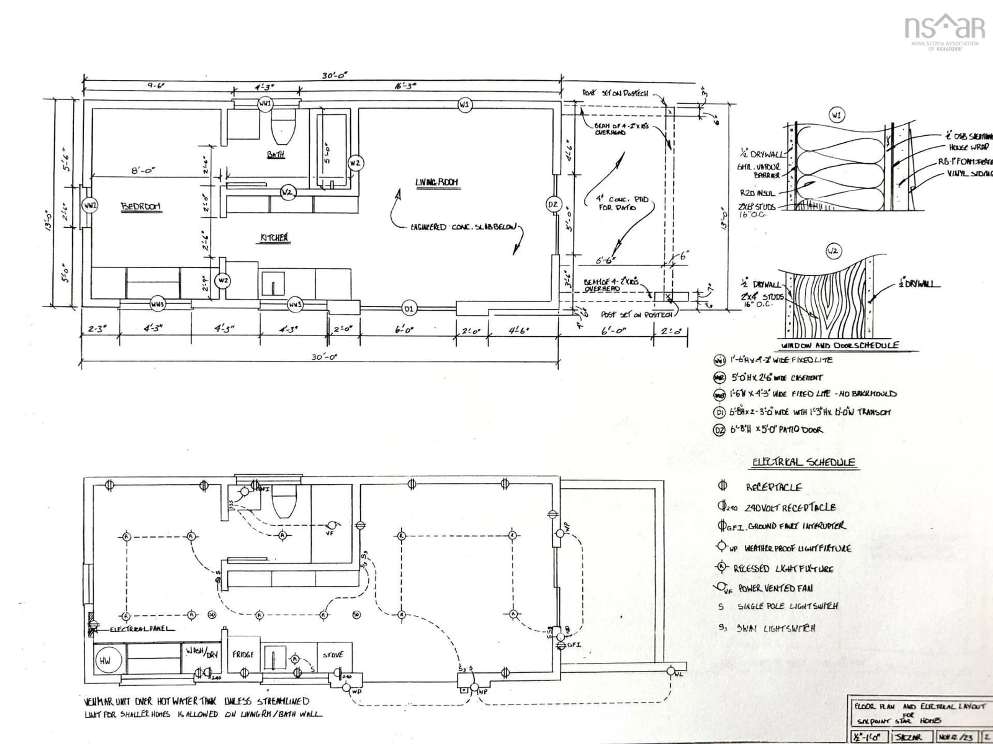 Floor plan for 1 Lorne St, Springhill Nova Scotia B0M 1X0