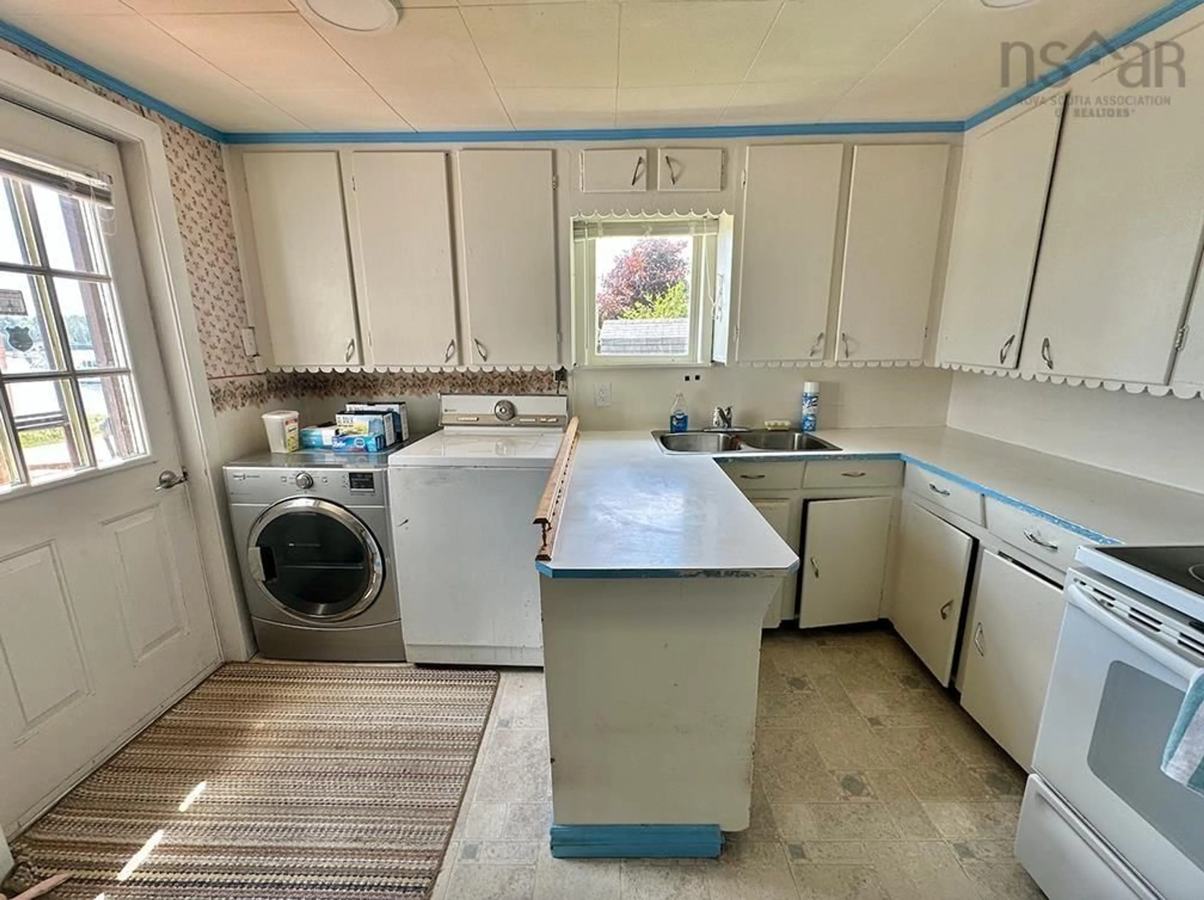 Laundry room for 179 Northside Rd, River Bourgeois Nova Scotia B0E 2X0