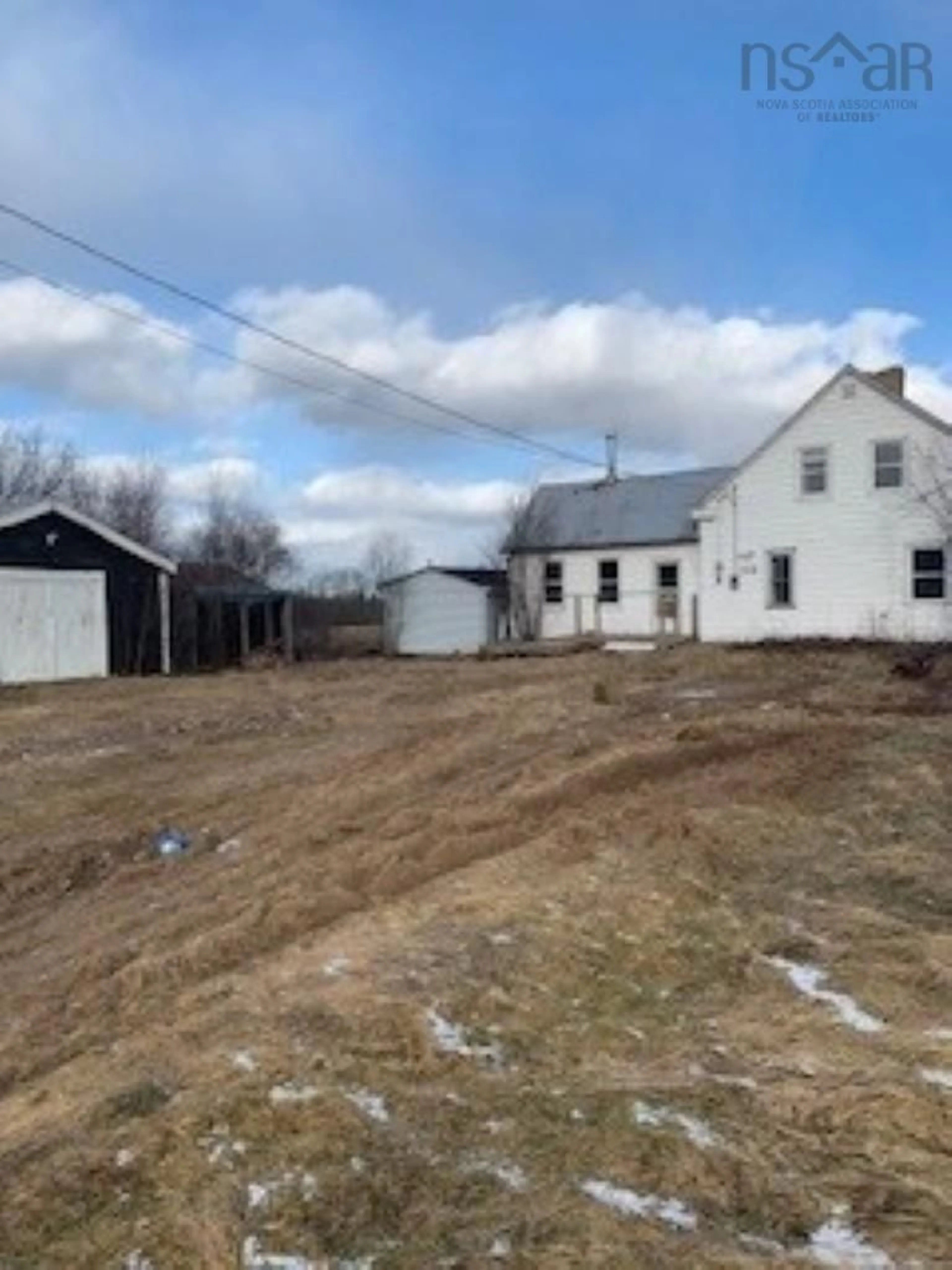 Fenced yard for 145 Meadowvale Rd, South Branch Nova Scotia B0N 2P0