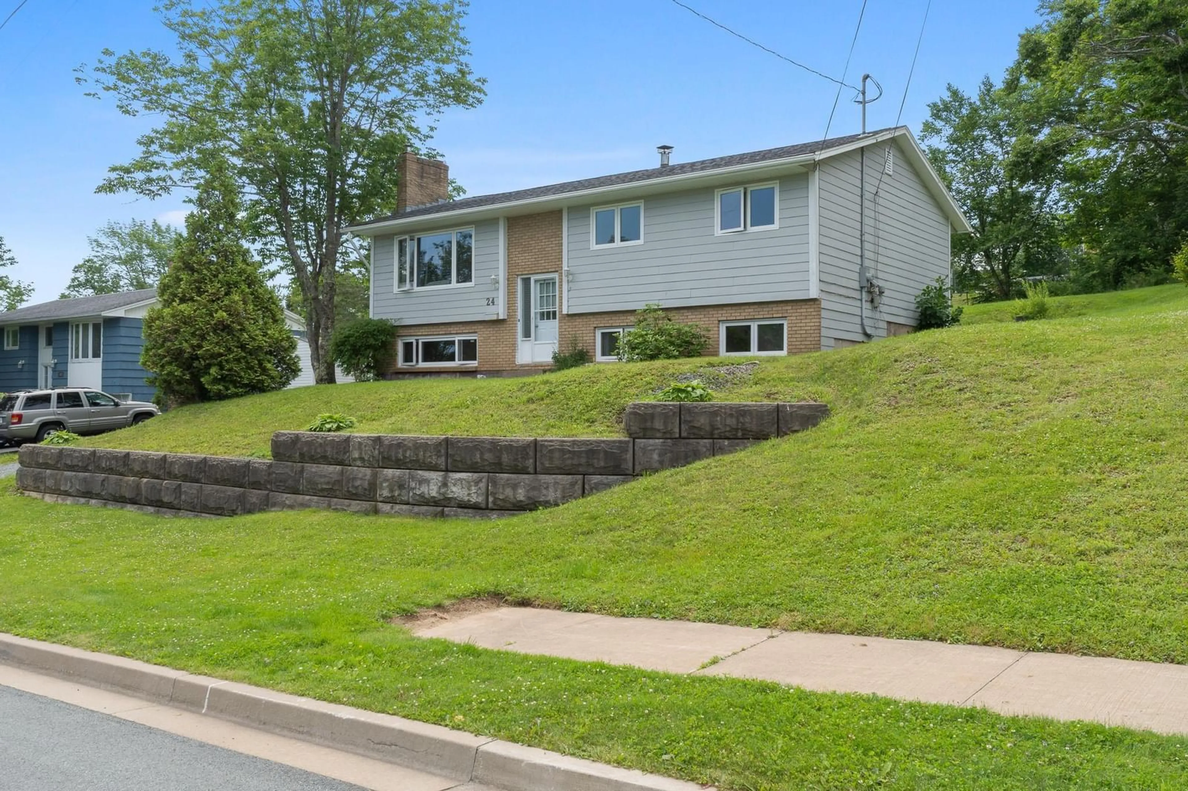 Frontside or backside of a home for 24 Baker Dr, Middle Sackville Nova Scotia B4E 1V1