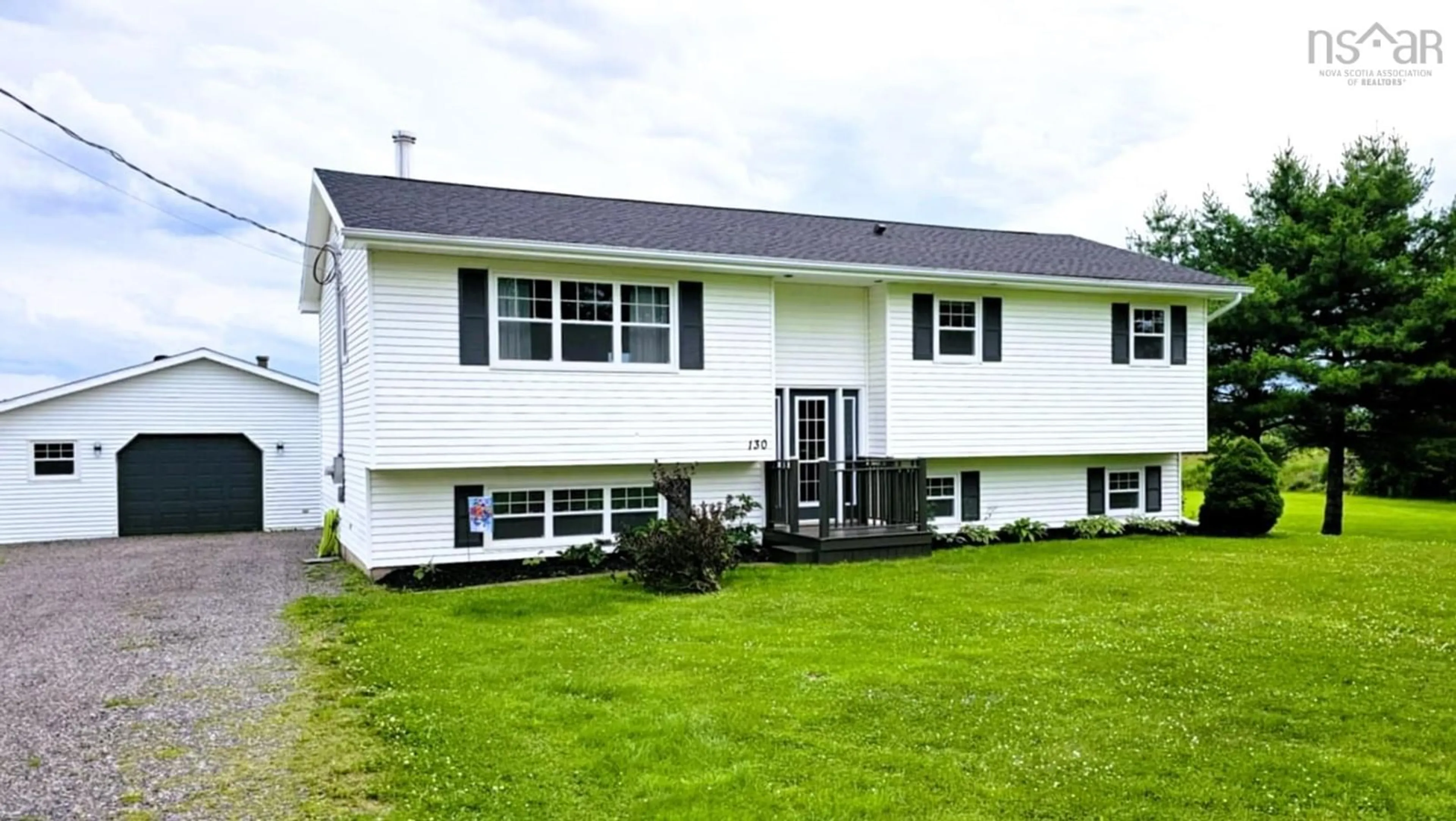 Home with vinyl exterior material for 130 Mountain Lee Rd, North River Nova Scotia B6L 6M2