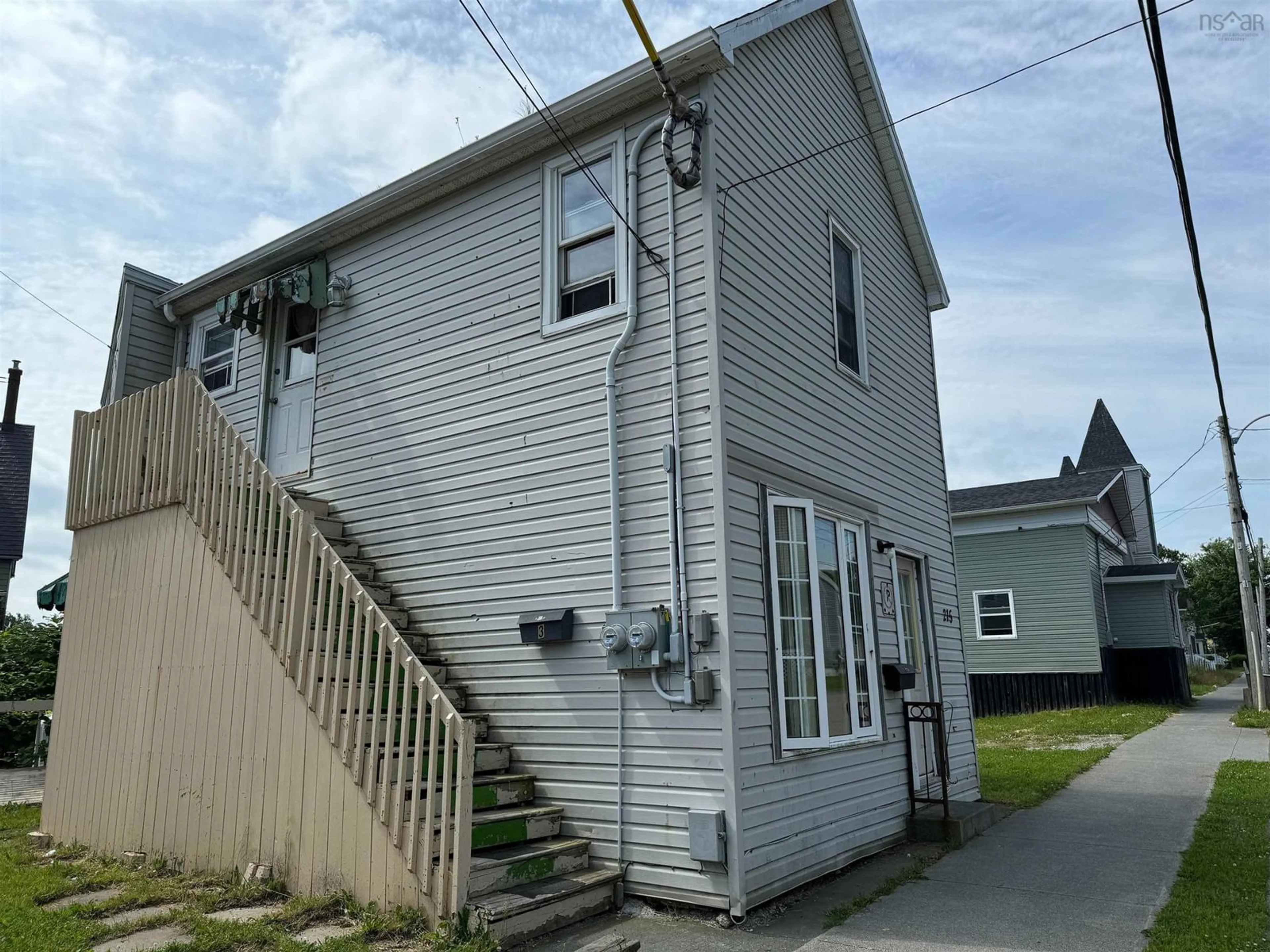 Frontside or backside of a home for 215 York St, Glace Bay Nova Scotia B1A 2L9
