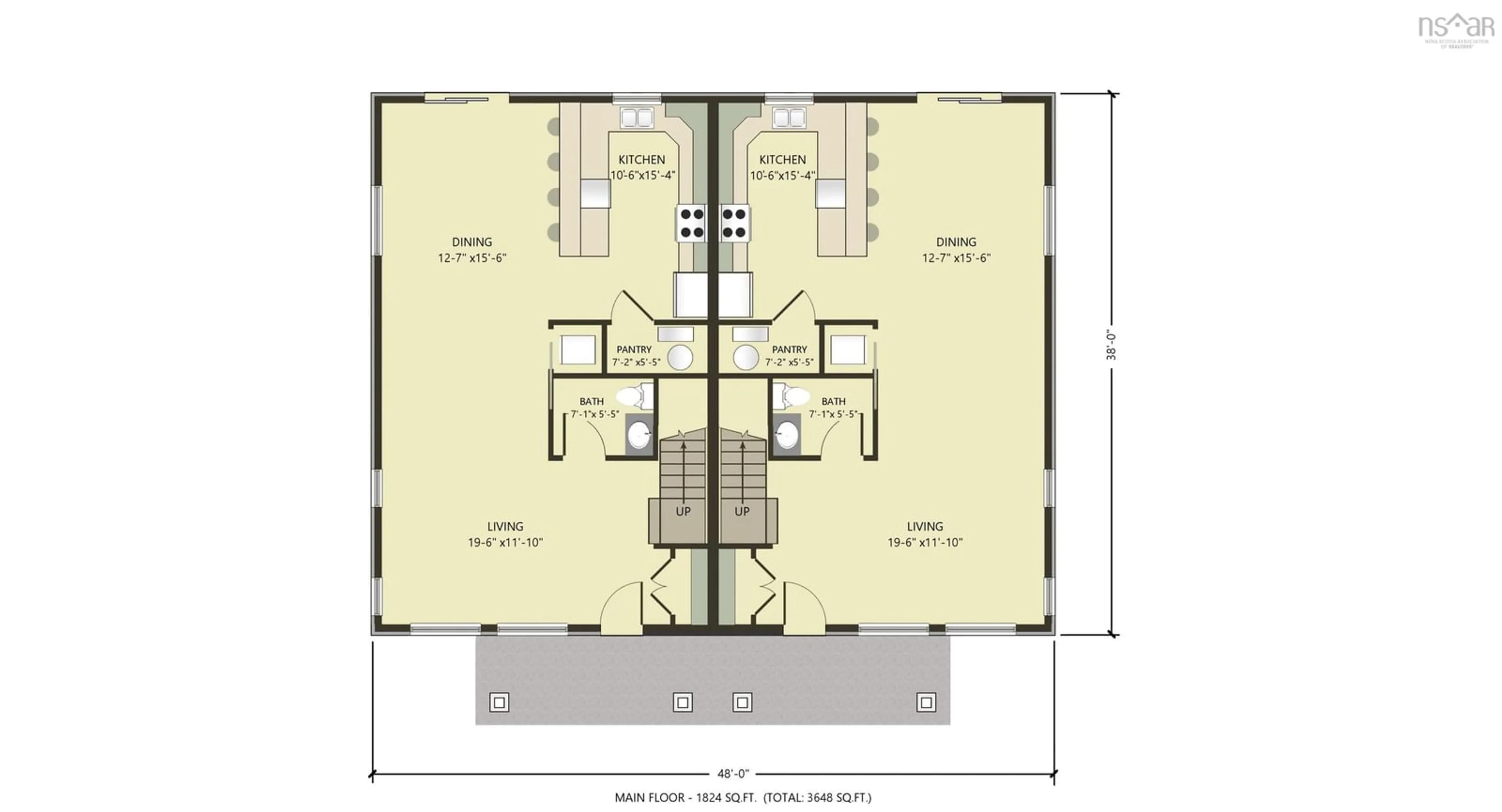 Floor plan for 70 Burgess Cres #Lot 213B, Windsor Nova Scotia B0N 2T0