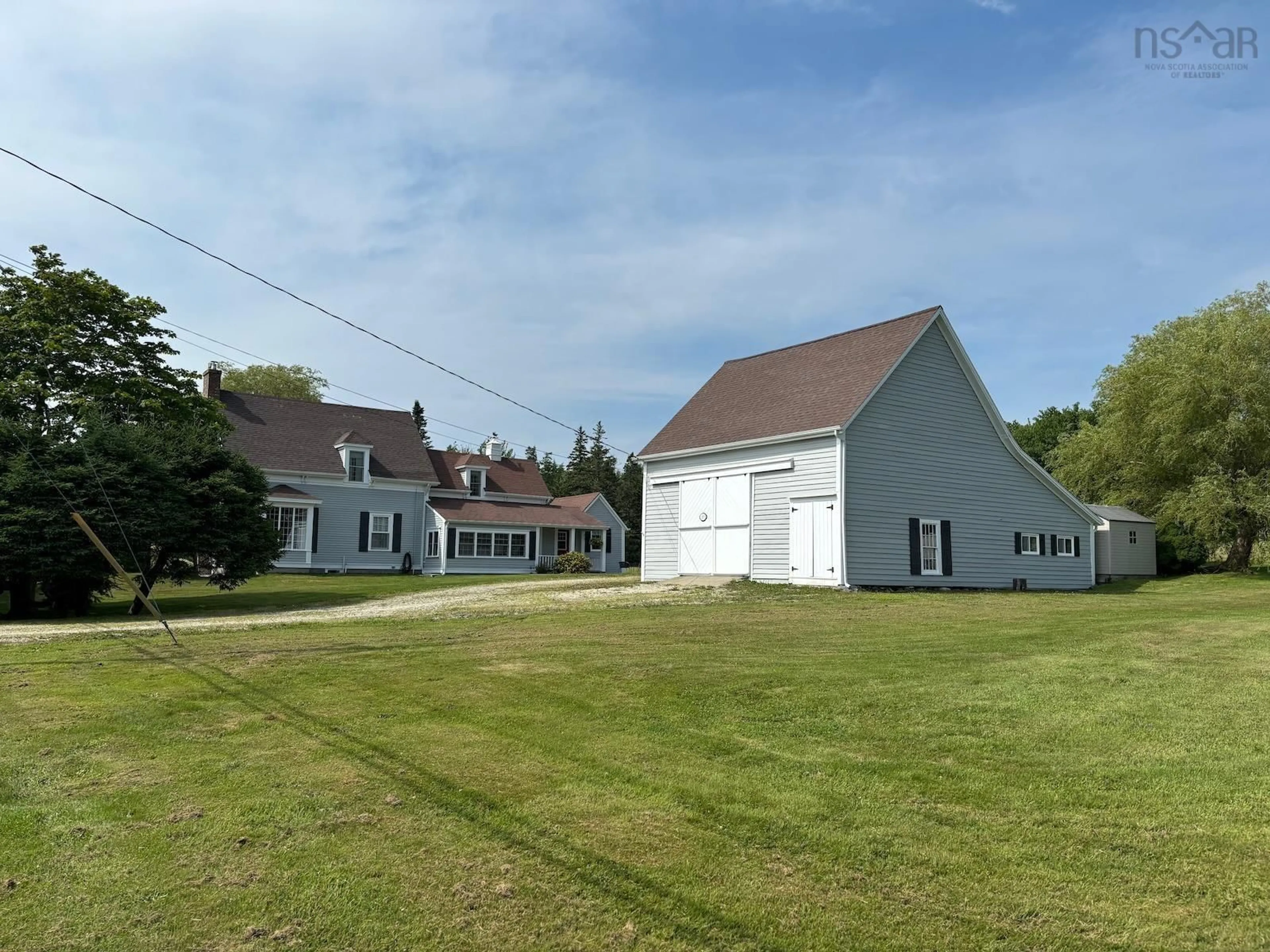 Frontside or backside of a home for 283 Belleville Rd, Belleville Nova Scotia B0W 3M0
