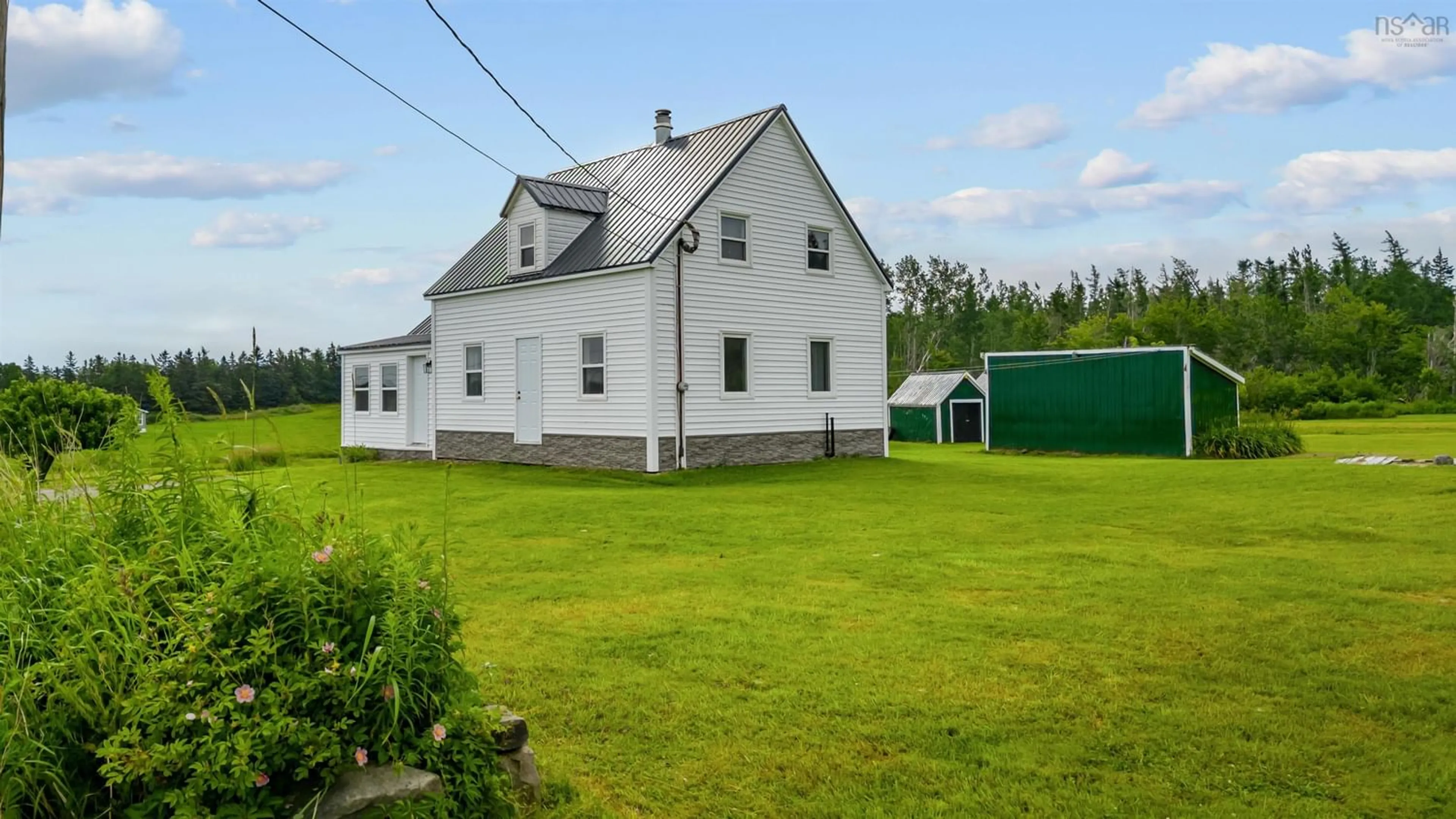 Fenced yard for 366 Pomquet Point One Rd, Pomquet Nova Scotia B2G 2L4