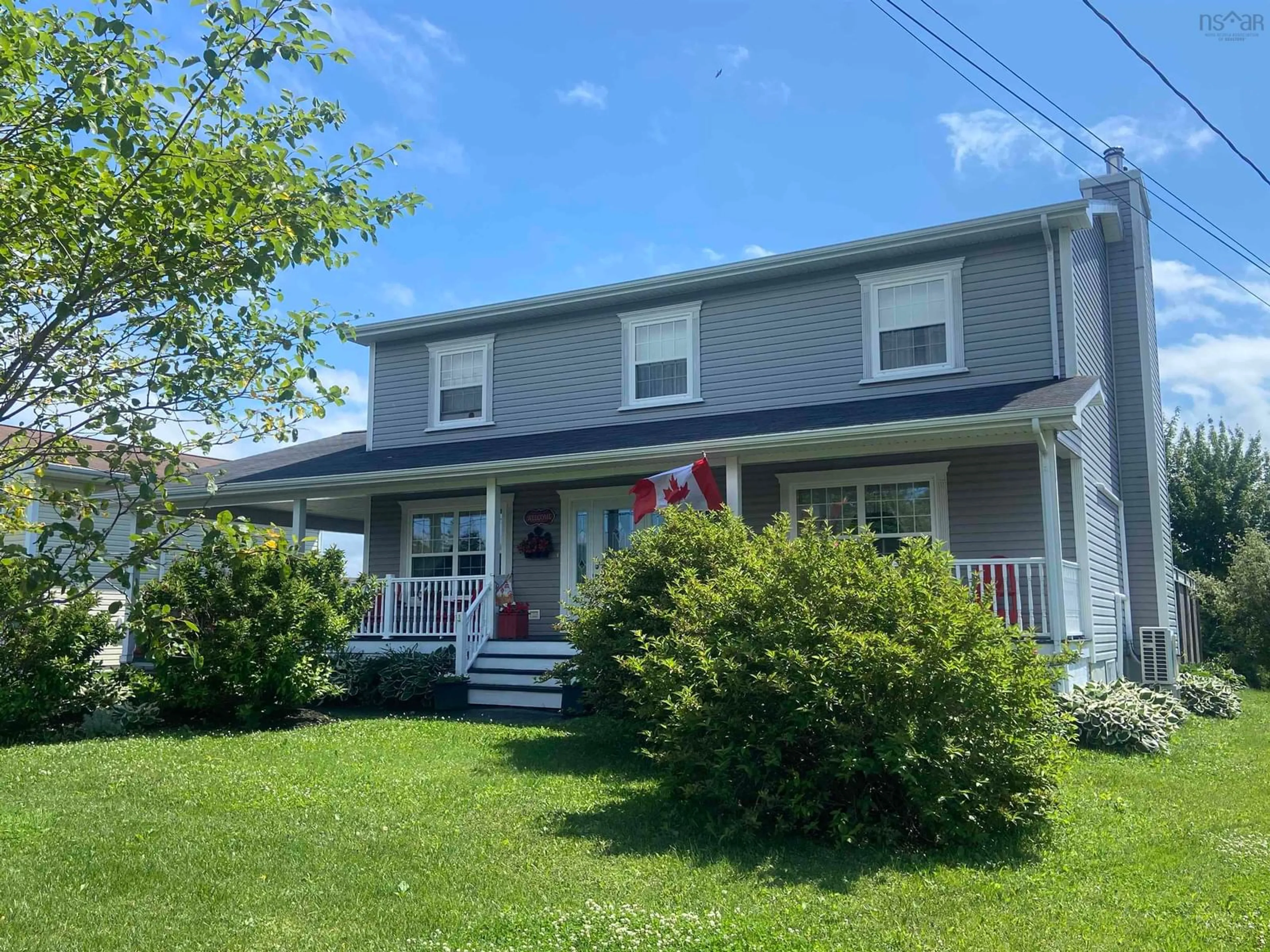 A pic from outside/outdoor area/front of a property/back of a property/a pic from drone, street for 707 Bernard St, Port Hawkesbury Nova Scotia B0E 2V0