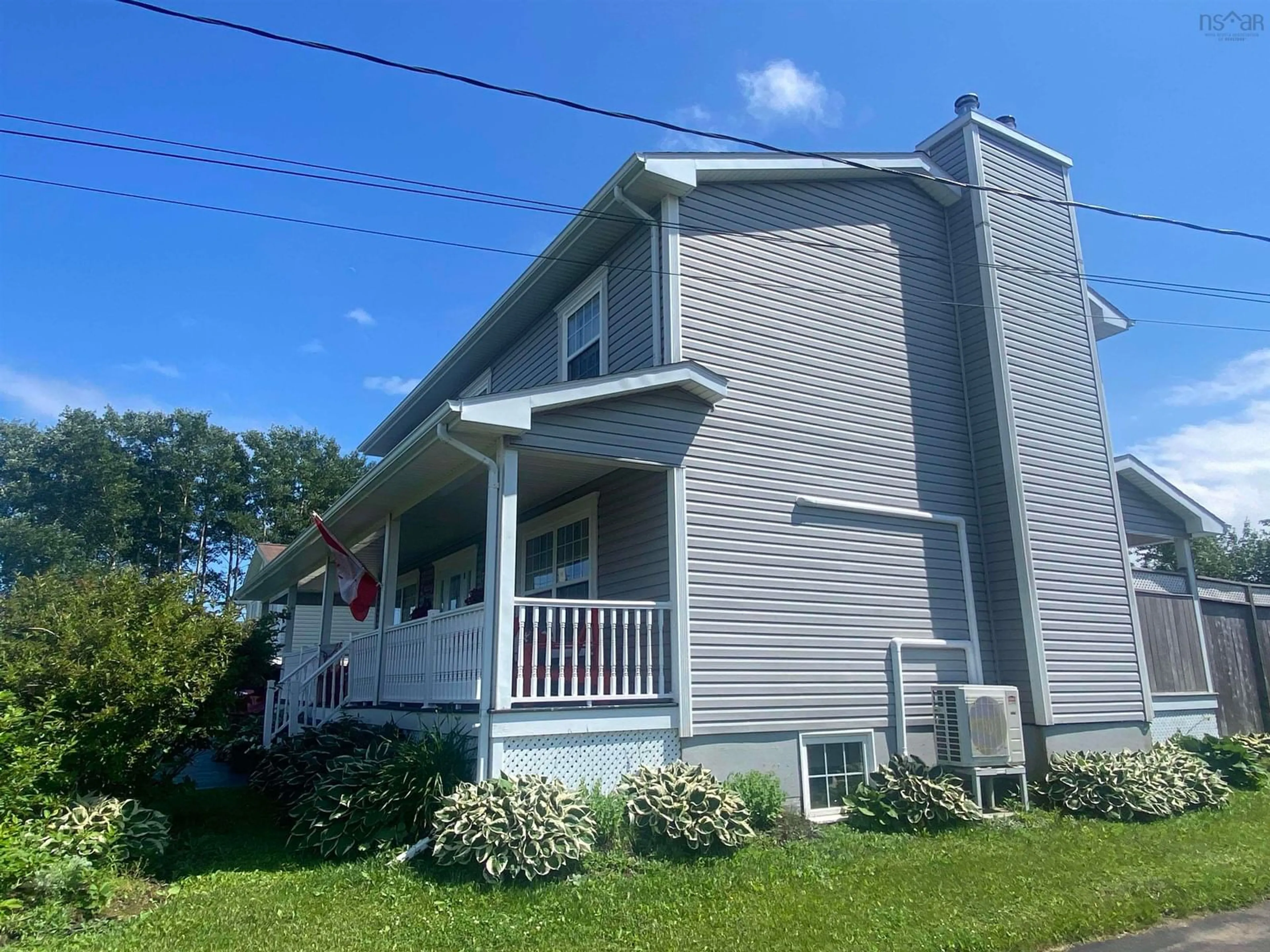 Home with vinyl exterior material, street for 707 Bernard St, Port Hawkesbury Nova Scotia B0E 2V0