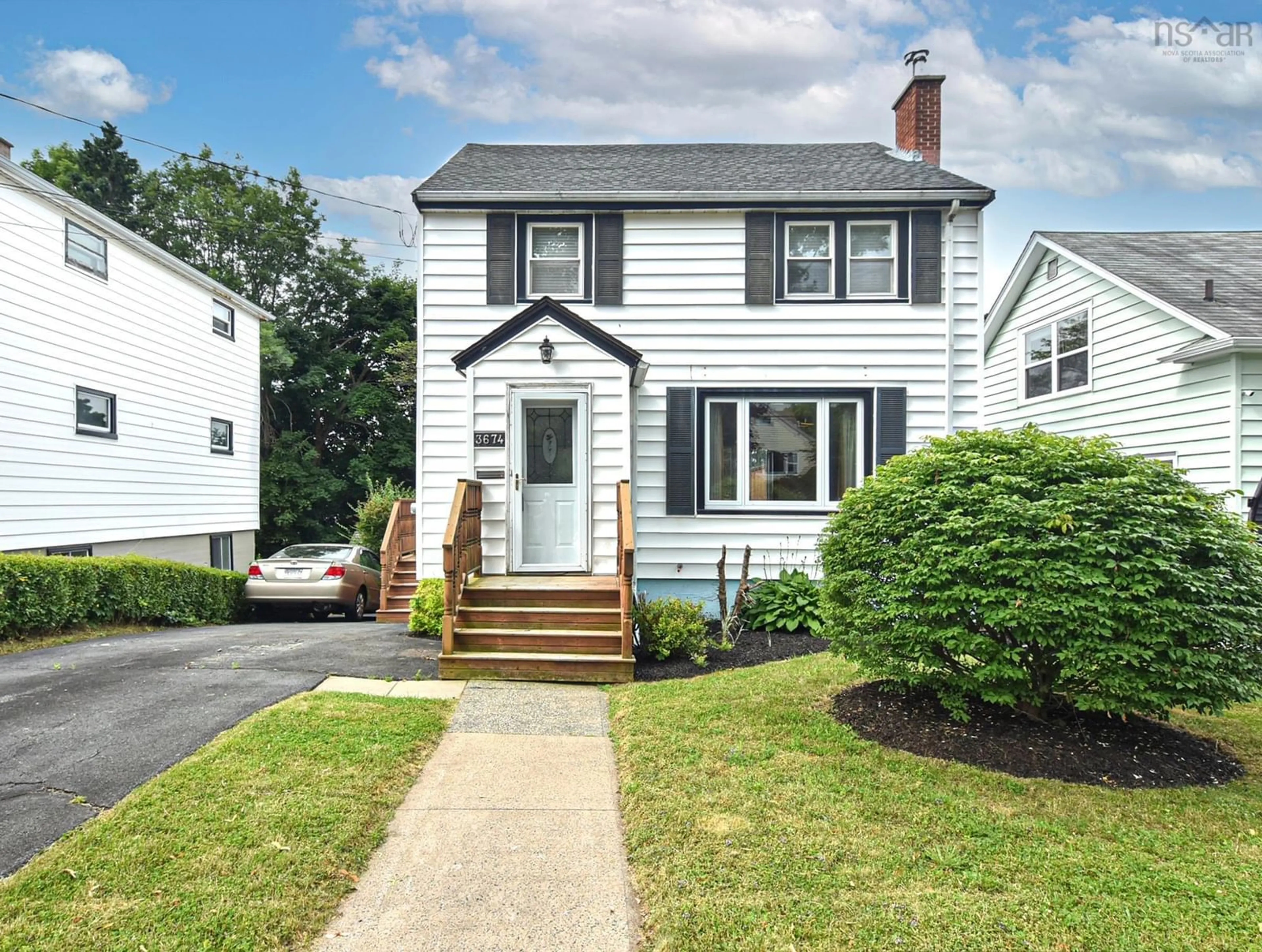 Frontside or backside of a home for 3674 Bright St, Halifax Peninsula Nova Scotia B3K 4Z3