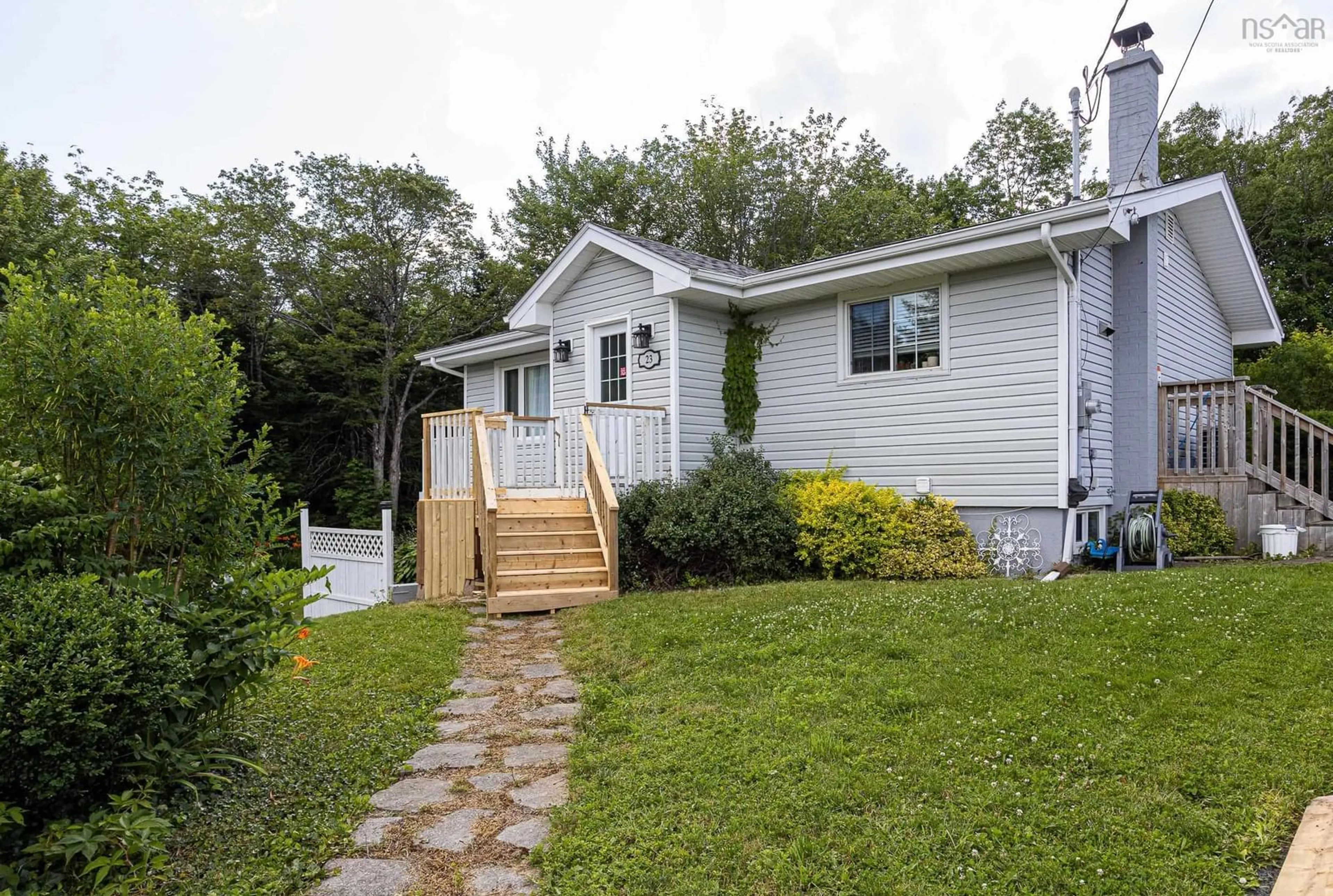 Frontside or backside of a home for 23 Elm Grove Ave, Timberlea Nova Scotia B3T 1B9