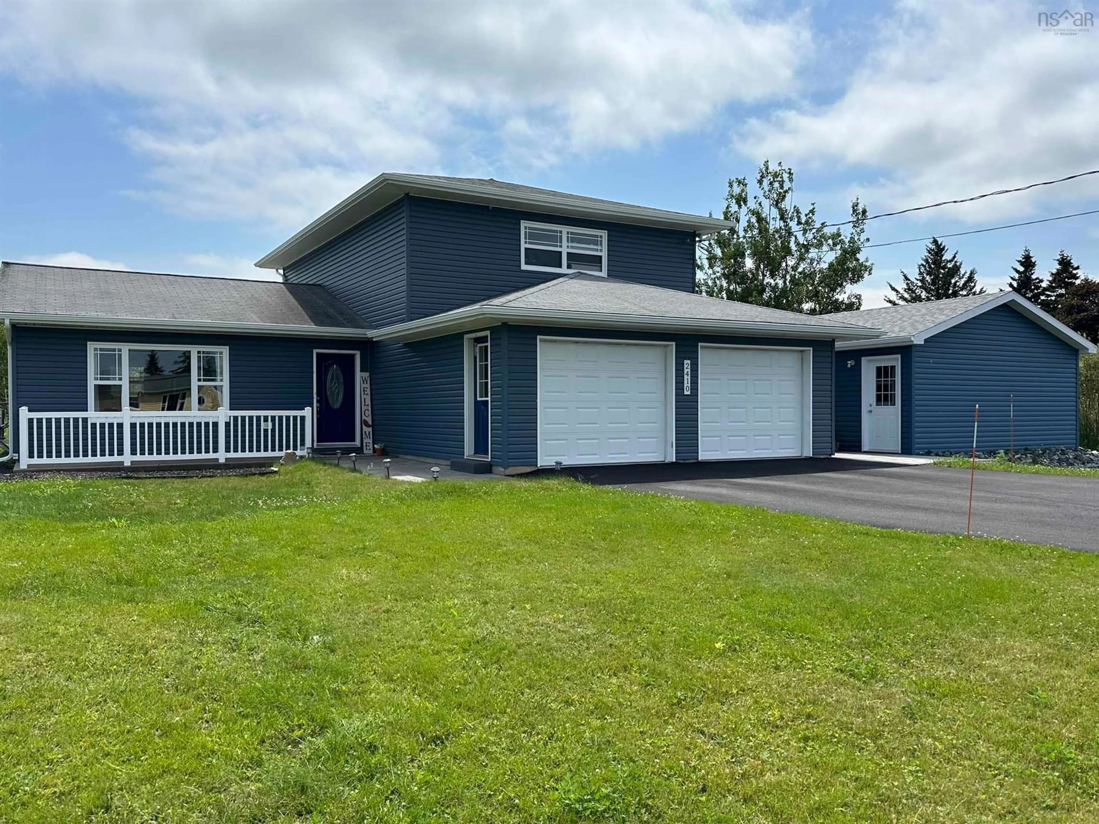 Frontside or backside of a home for 2410 New Waterford Hwy, South Bar Nova Scotia B1N 3H9