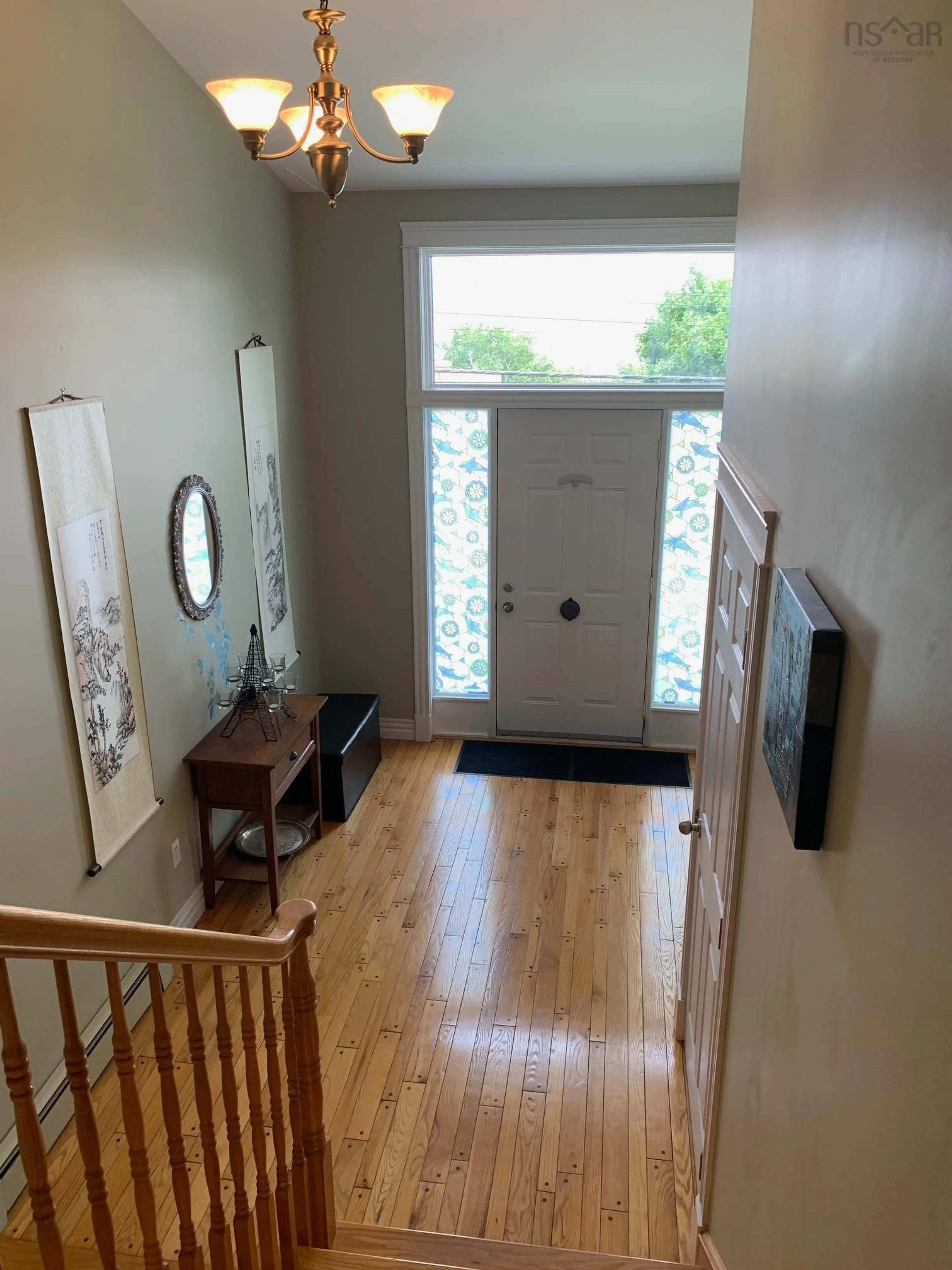 Indoor entryway, wood floors for 2 Oriole St, Halifax Nova Scotia B3M 2T5