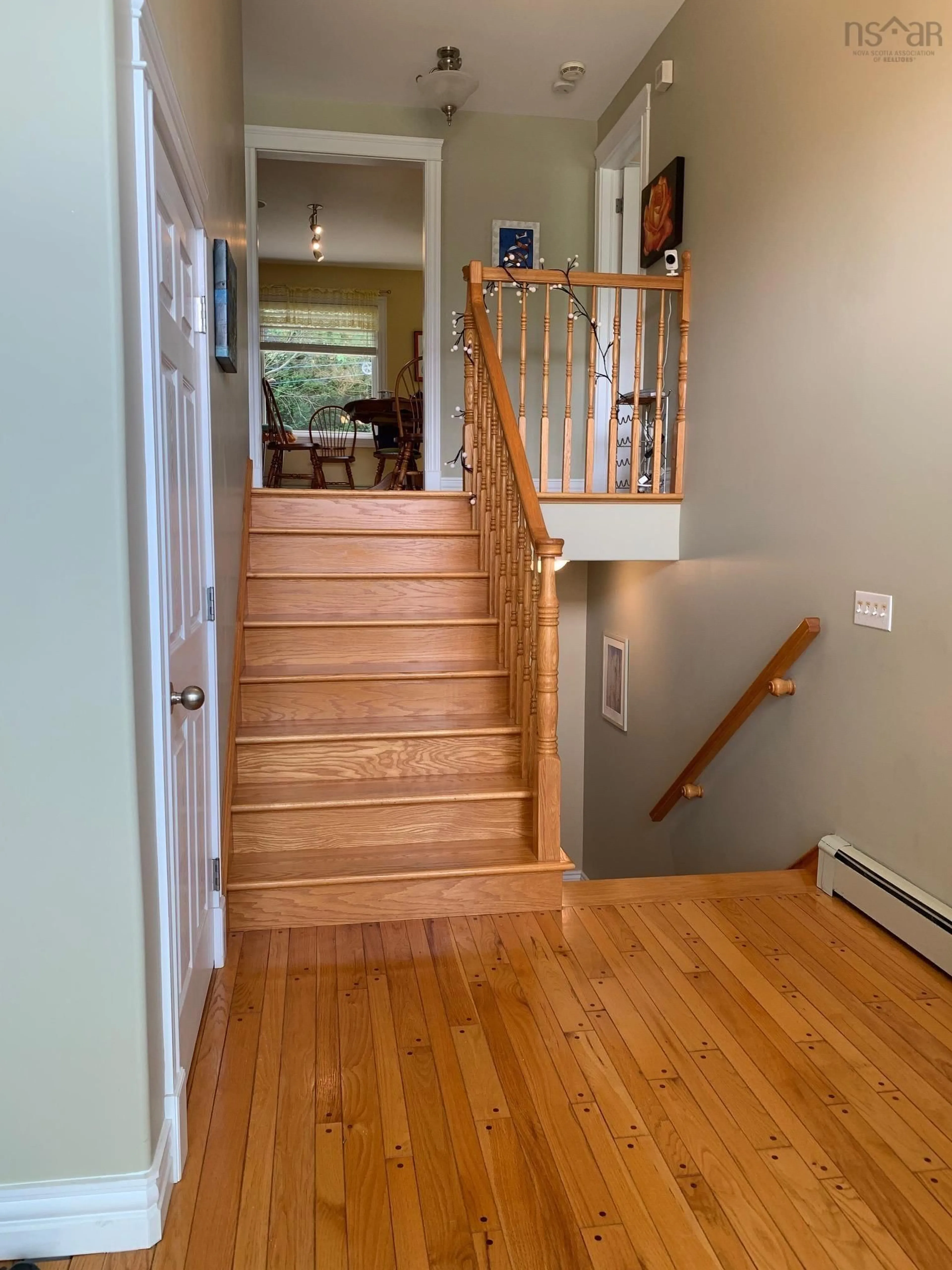 Indoor entryway, wood floors for 2 Oriole St, Halifax Nova Scotia B3M 2T5