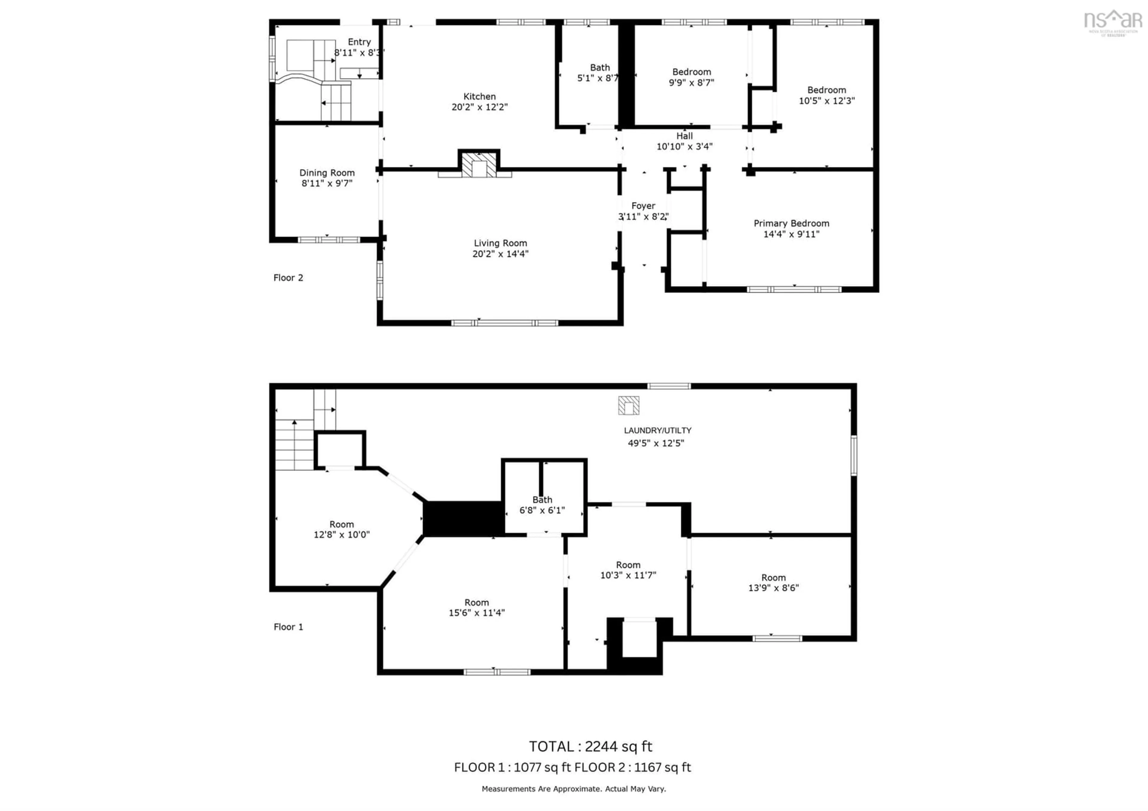 Floor plan for 168 Chandler Dr, Lower Sackville Nova Scotia B4C 1Y2